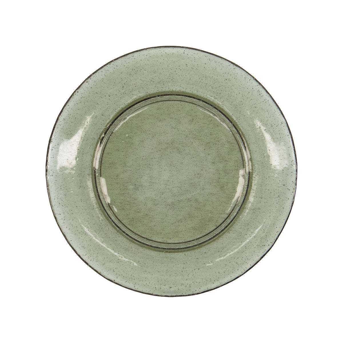 House Doctor Plate, Hdrain, Green