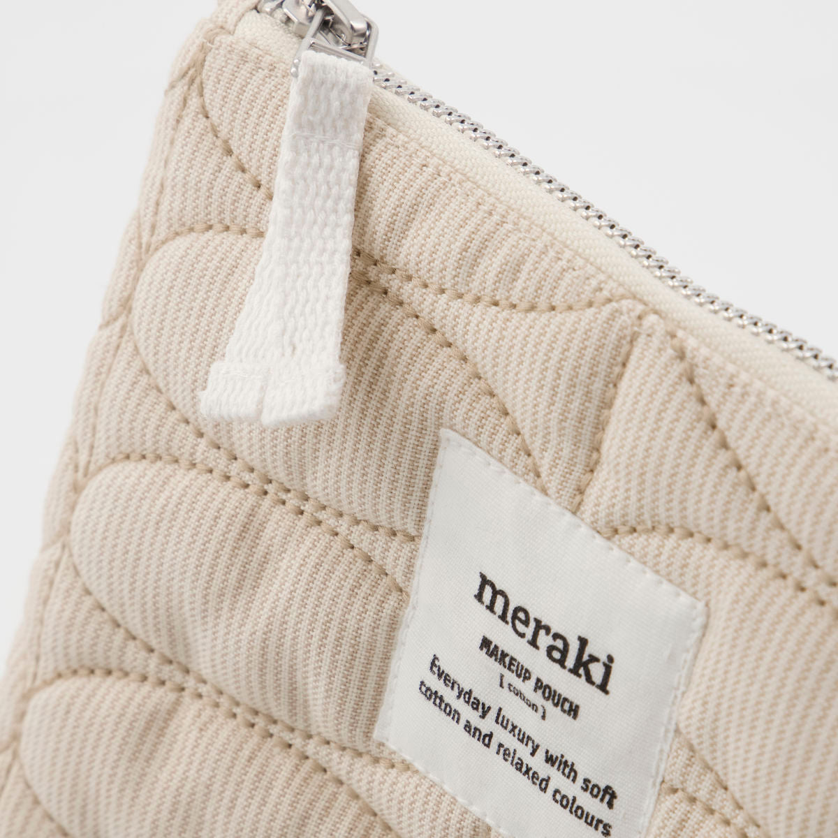 Meraki Pouch, MKMENTHA, Off White/Safari