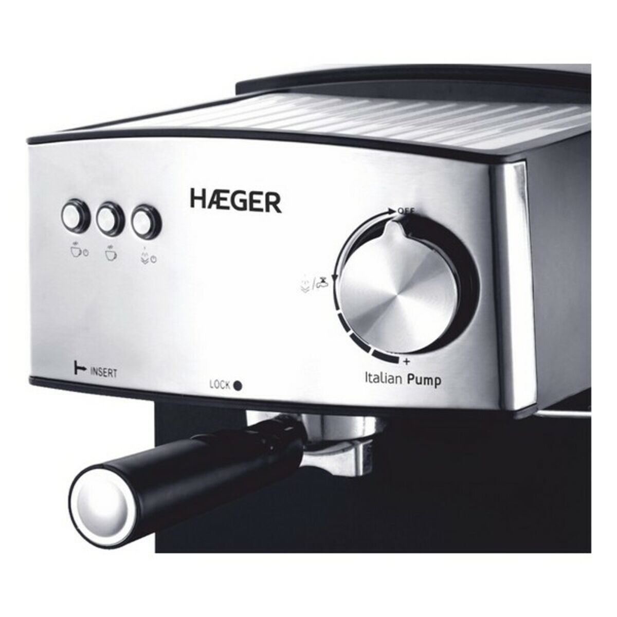 Express Manuaal Coffee Machine Haeger 850W 1,6 L