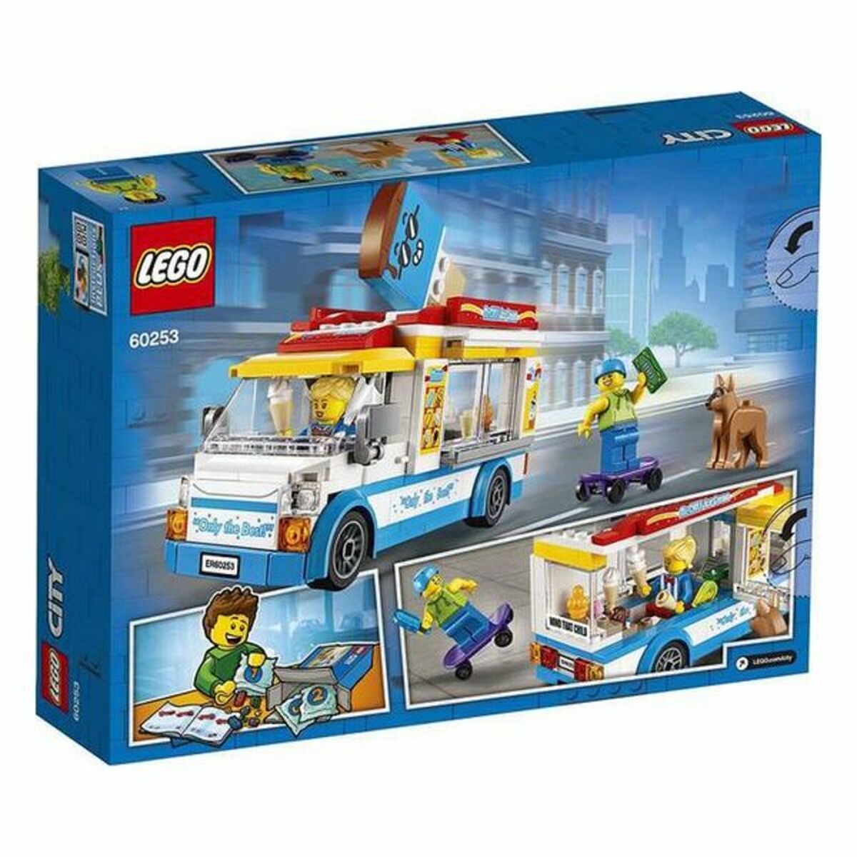 Playsset City Ice Cream Truck Lego 60253