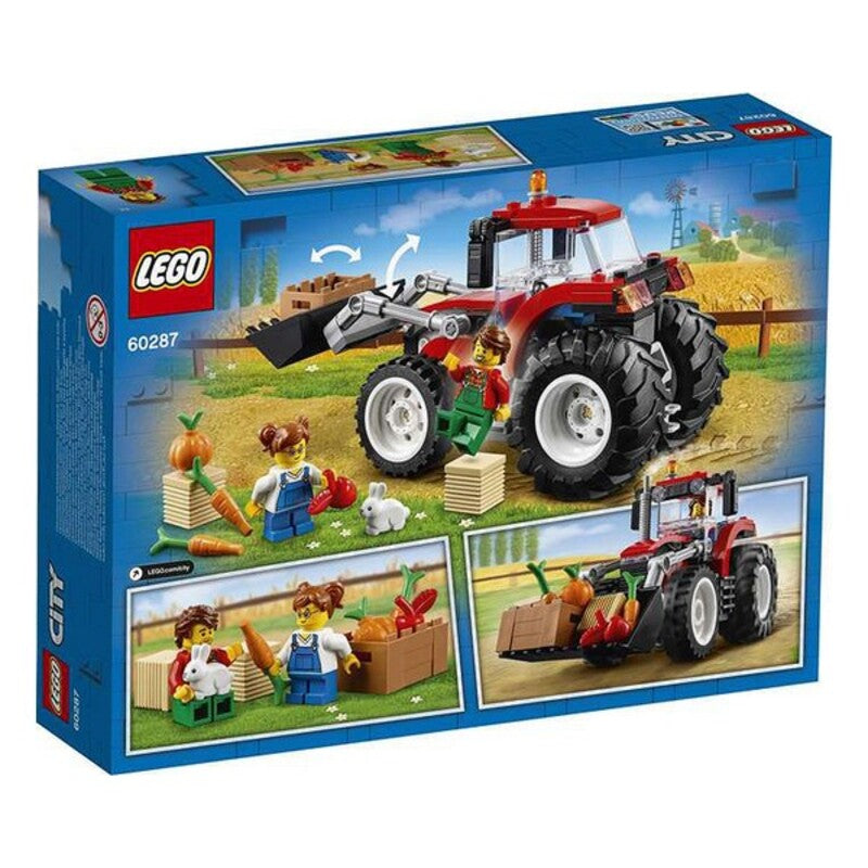 Playset City Great Vehicles Traktor Lego 60287 (148 PCs)