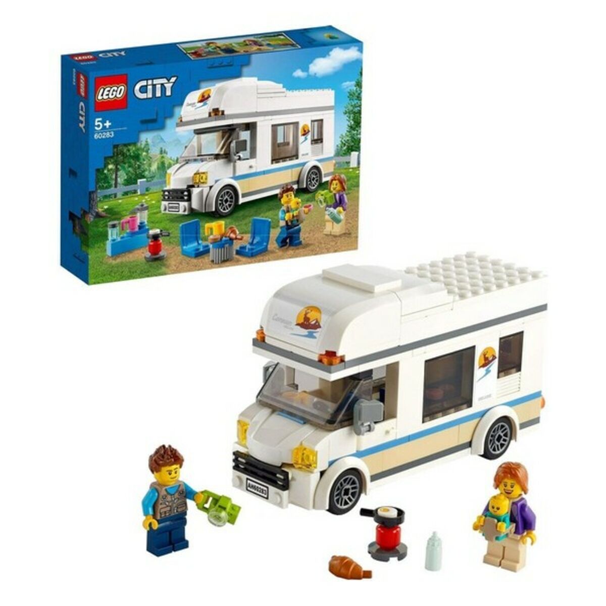 Mótorhjólhýsi Lego 60283