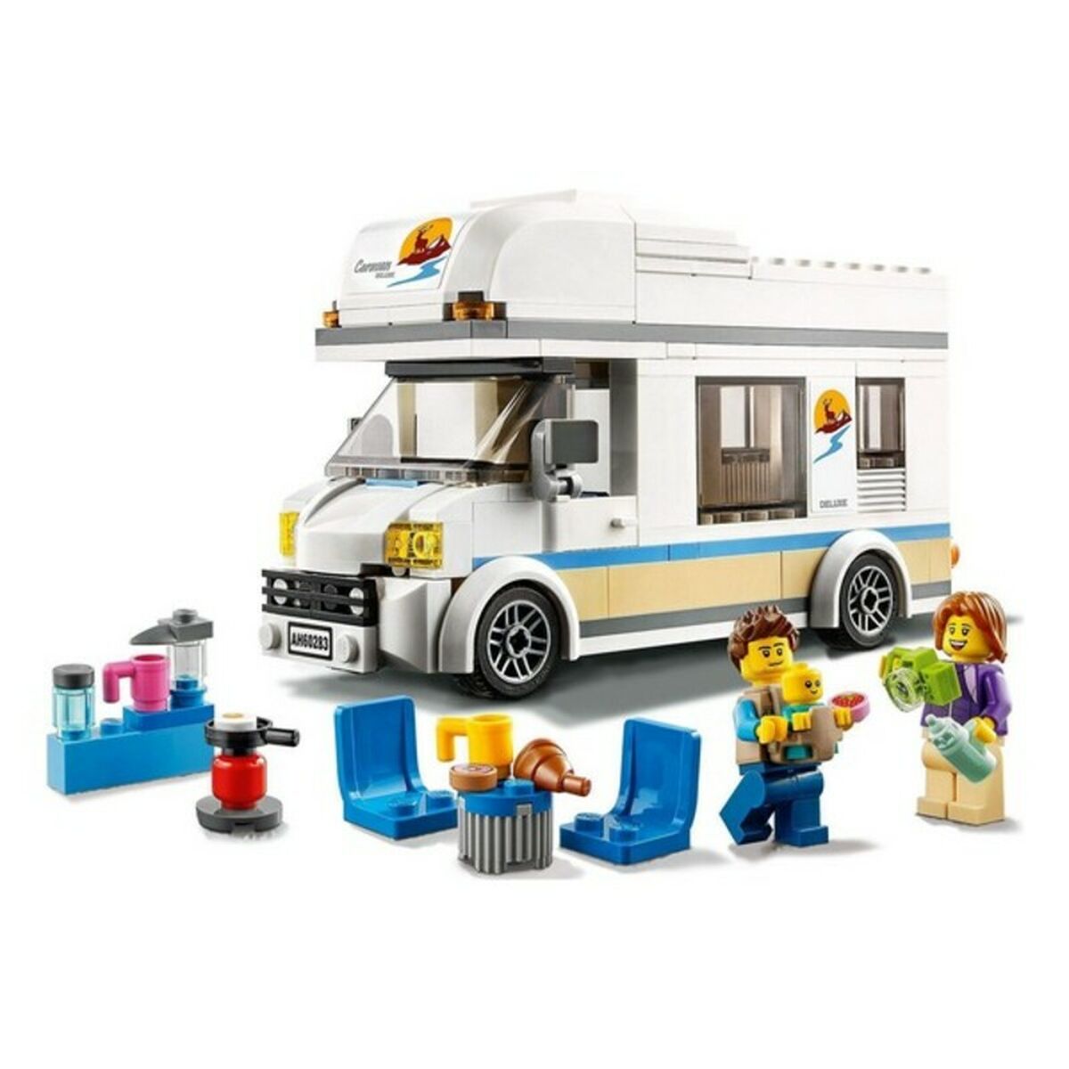 Caravan à moteur Lego 60283