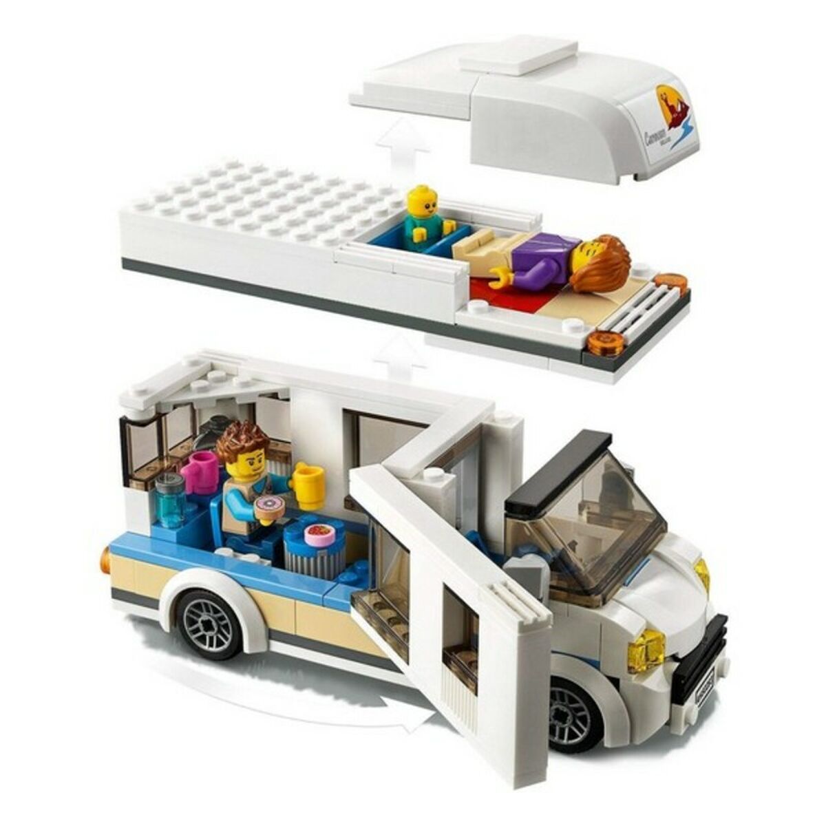 Caravan à moteur Lego 60283