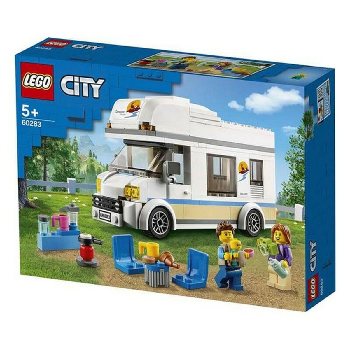 Mótorhjólhýsi Lego 60283