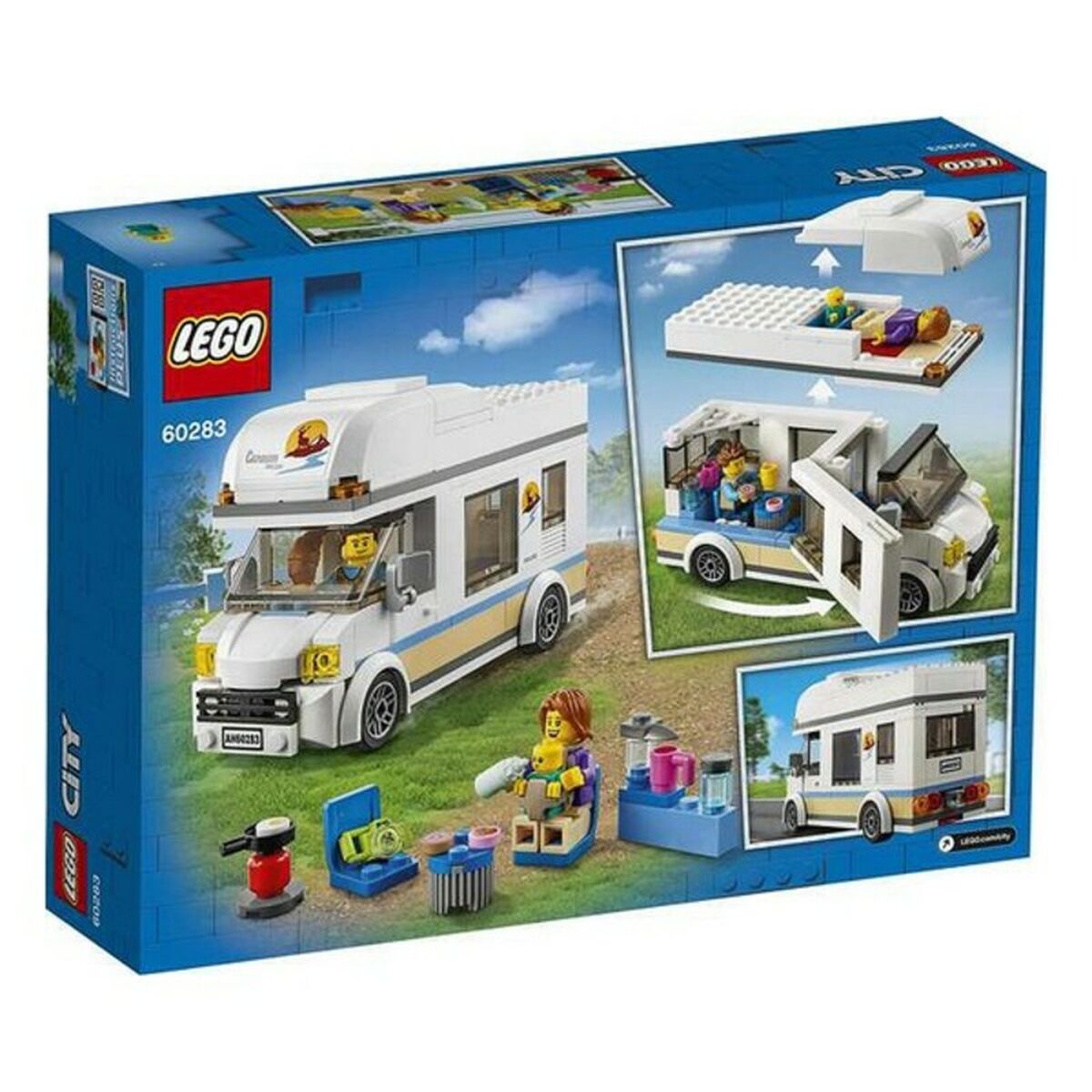 Mótorhjólhýsi Lego 60283