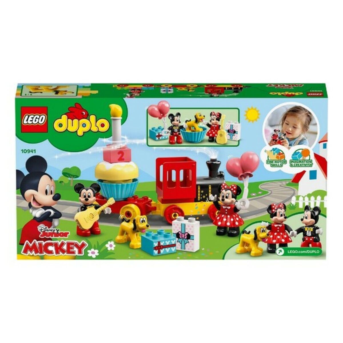 Playset Duplo Mickey et Minnie Birthday Train Lego 10941