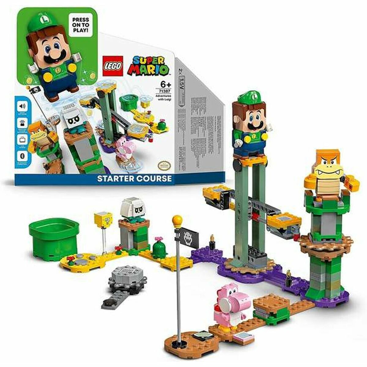 Playset Super Mario :  Adventures with Luigi Lego 71387 (280 pcs)