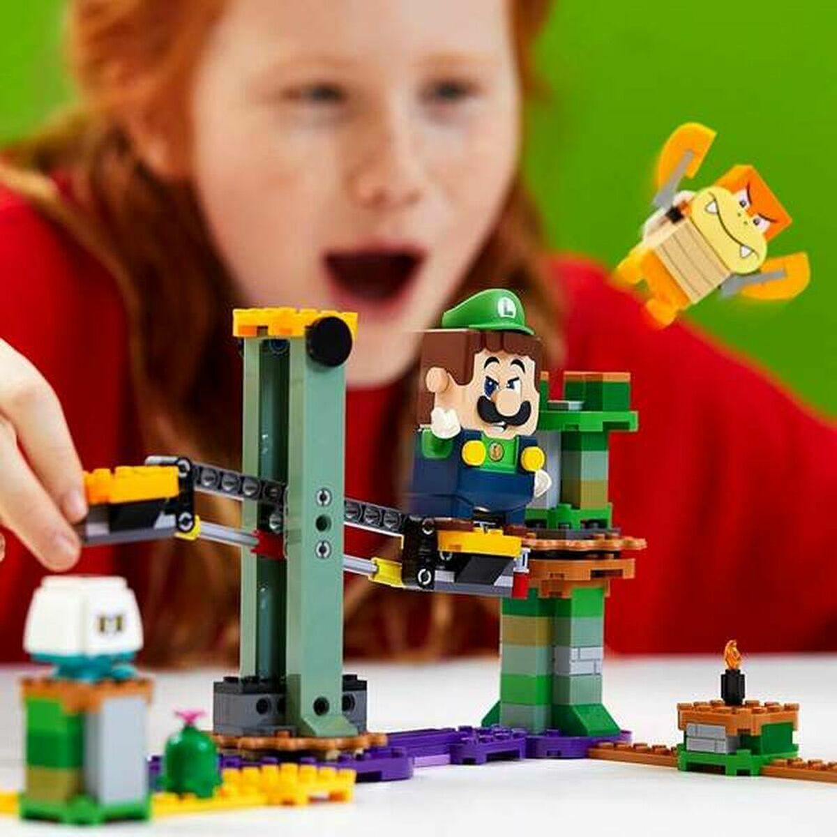 Playset Super Mario: Aventures avec Luigi Lego 71387 (280 PC)