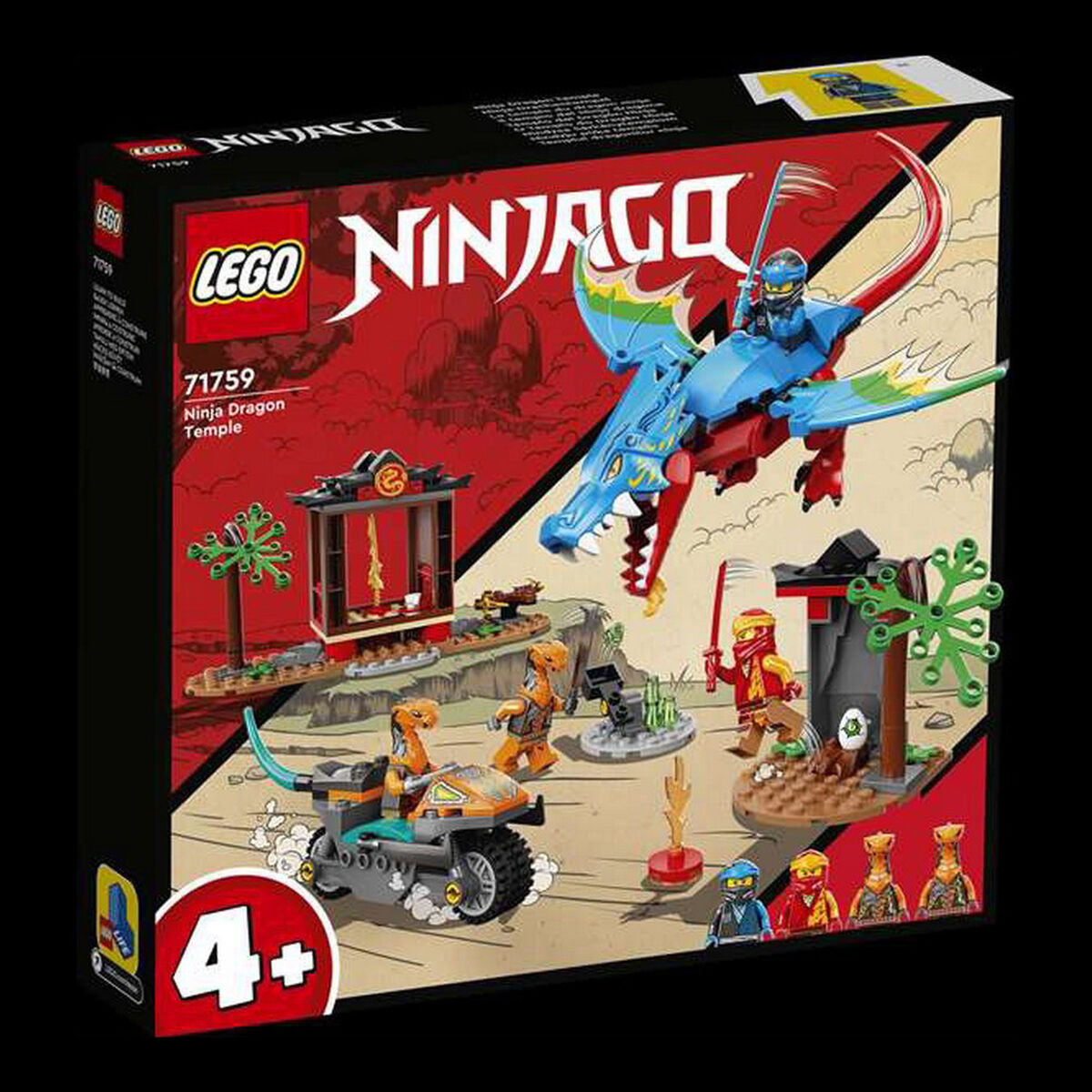 Playet Lego Ninjago Ninja Dragon Temple 161 stycken 71759