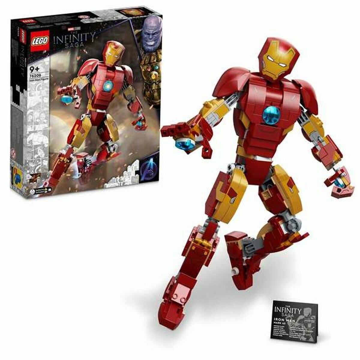 Playset Lego Marvel The Infinity Saga Iron Man 76206 (381 st)