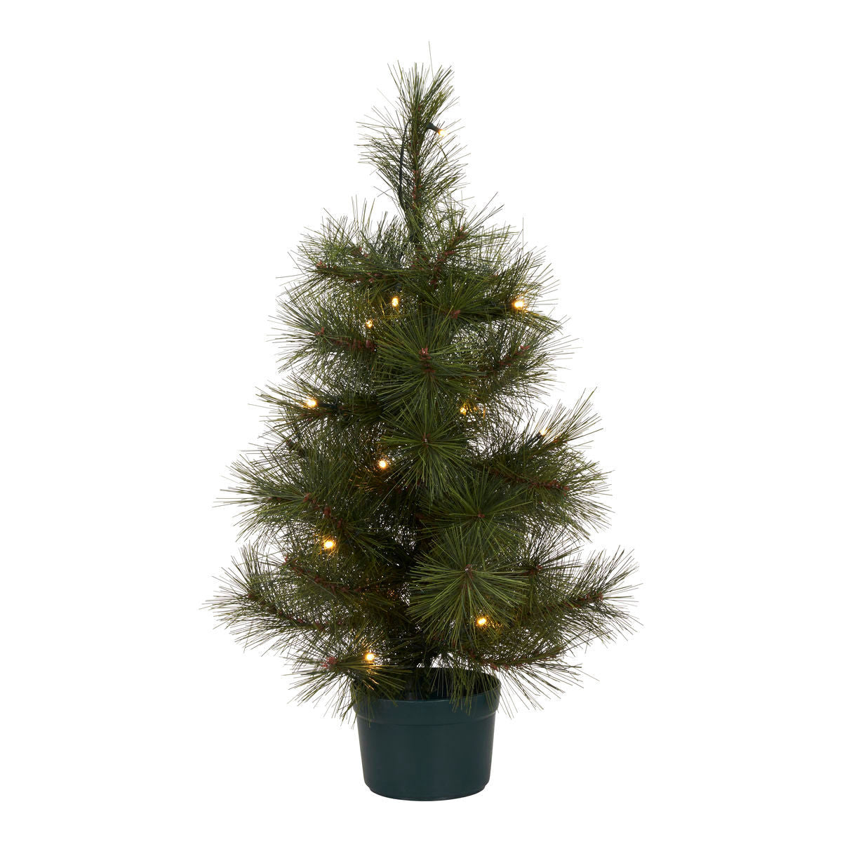 House Doctor Christmas Tree w. LED, HDPINUS, NATUR