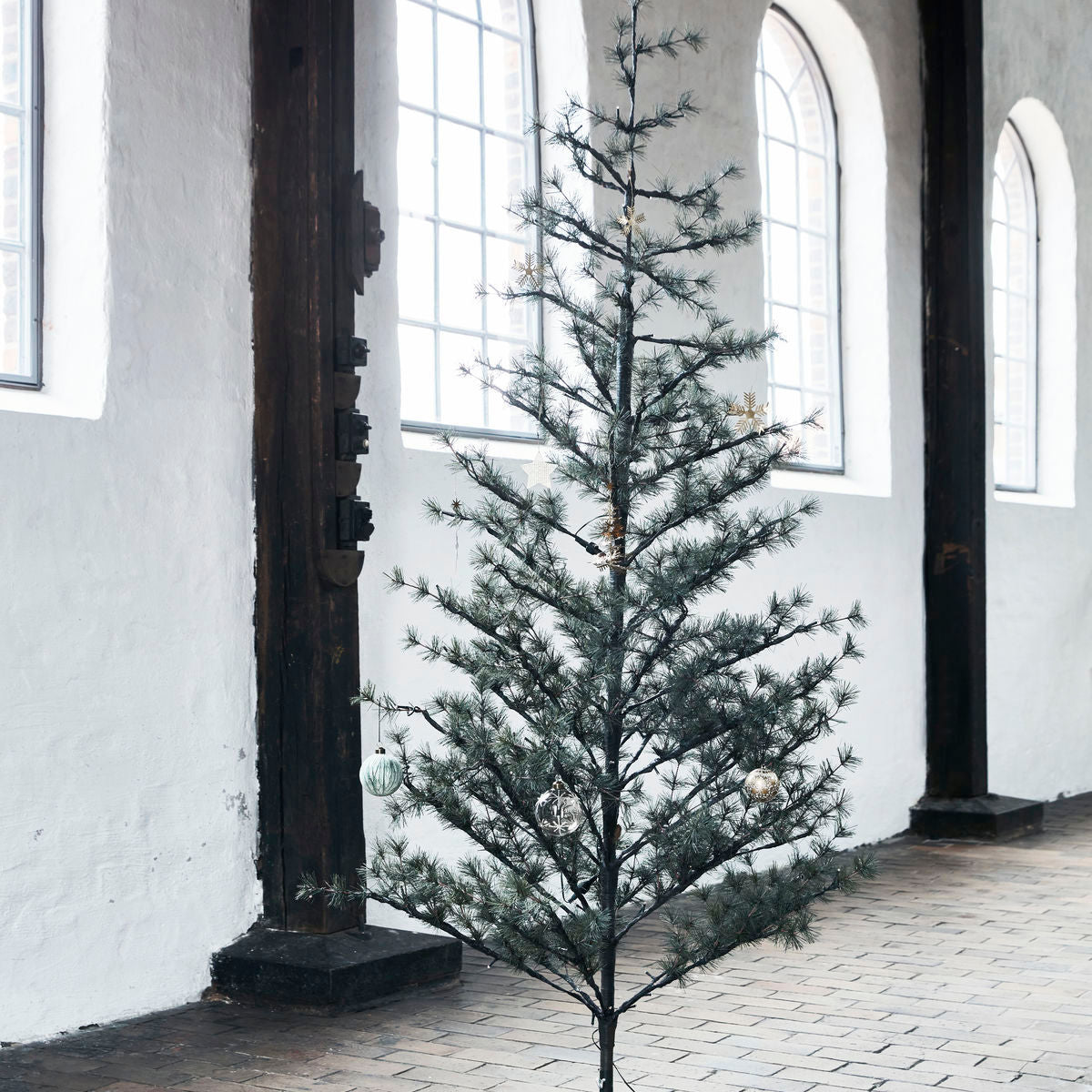 Huslæge juletræ w. Led, hdpin, naturen