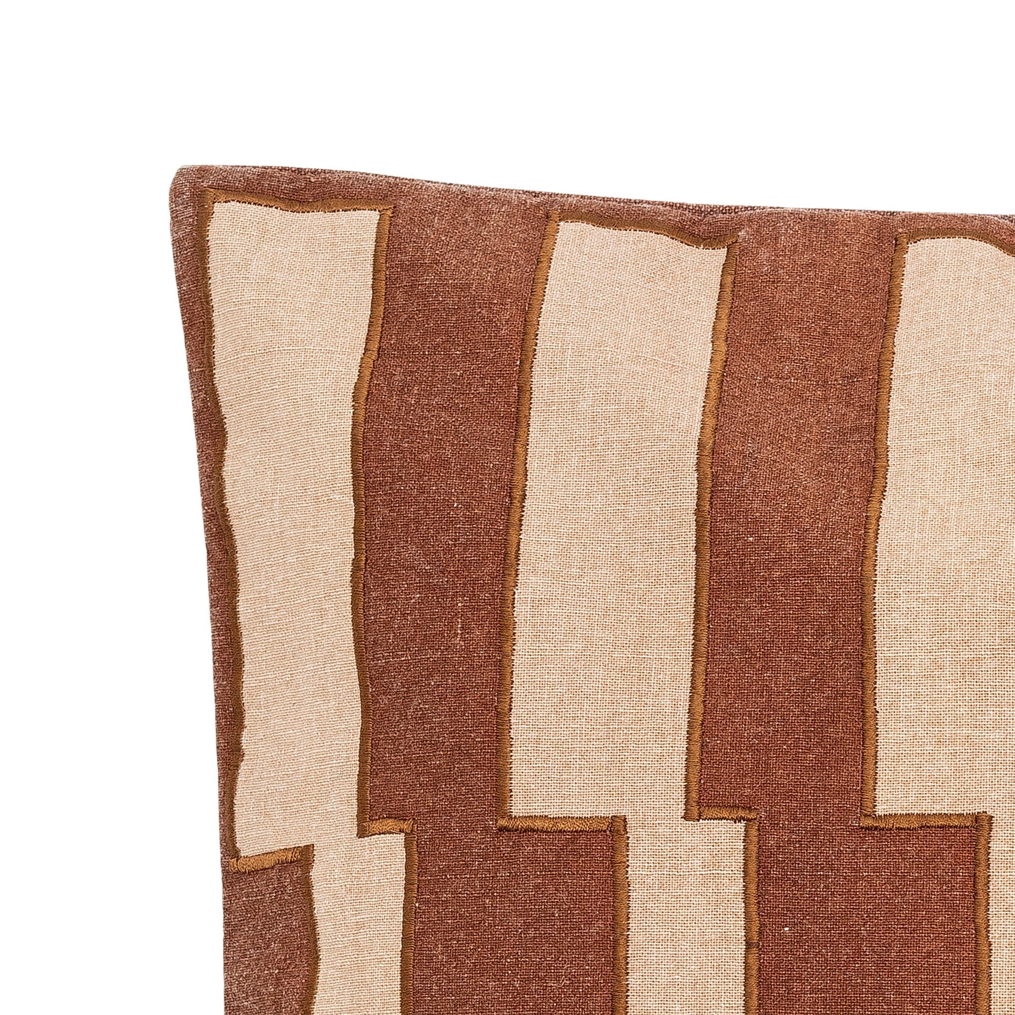 Bloomingville Cowes Pushion, Brown, Cotton Oeko-Tex®