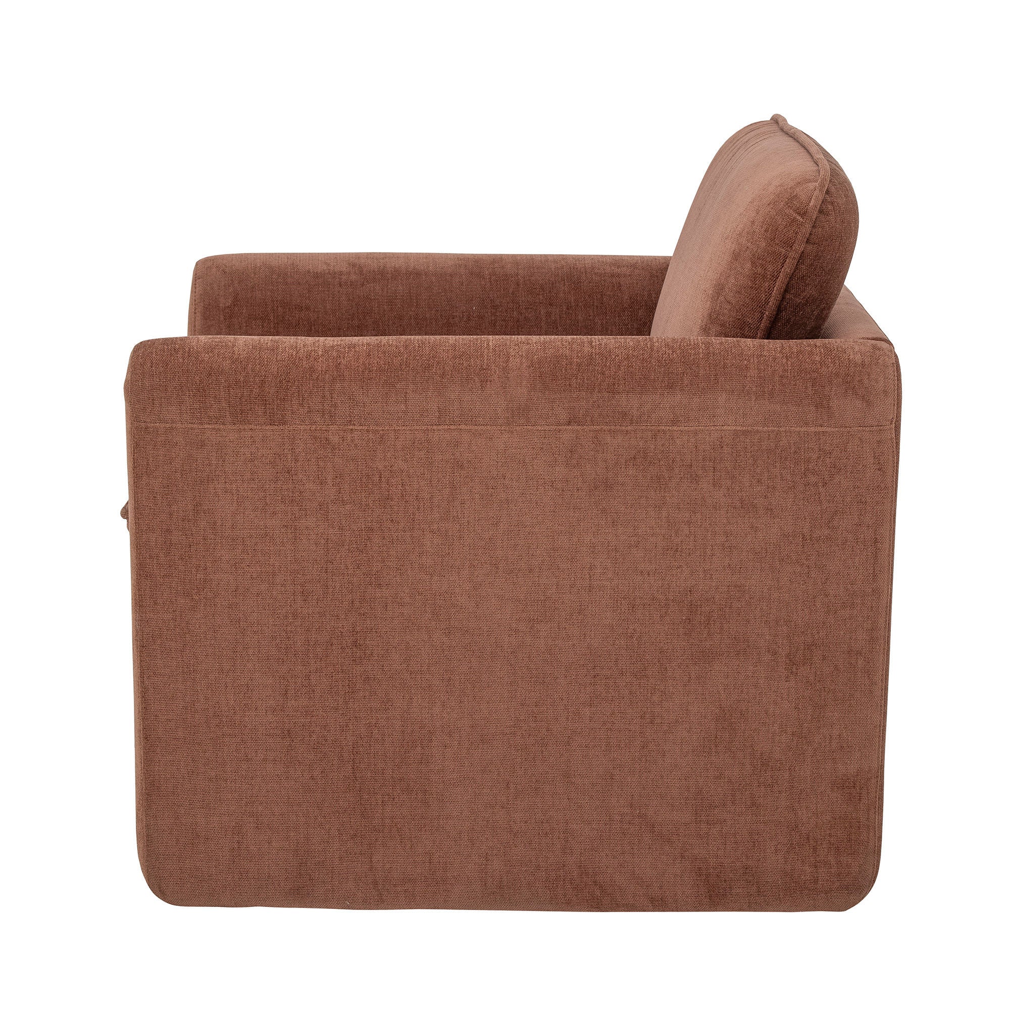 Bloomingville Paseo Lounge stol, Brown, Polyester