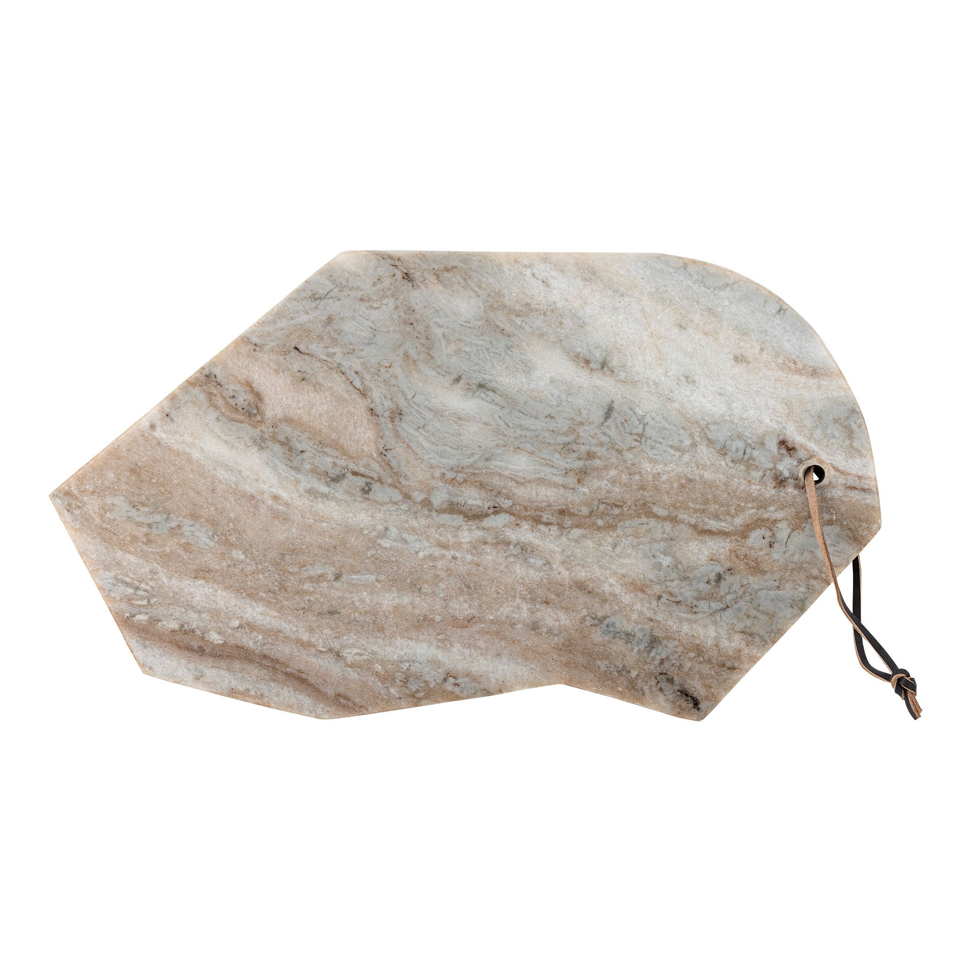 Bloomingville Ziggy Cuting Board, Nature, Marble