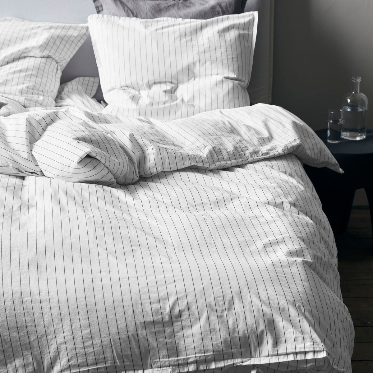 Di Nord Bed Linen, Bndagny, Snow w. carbone