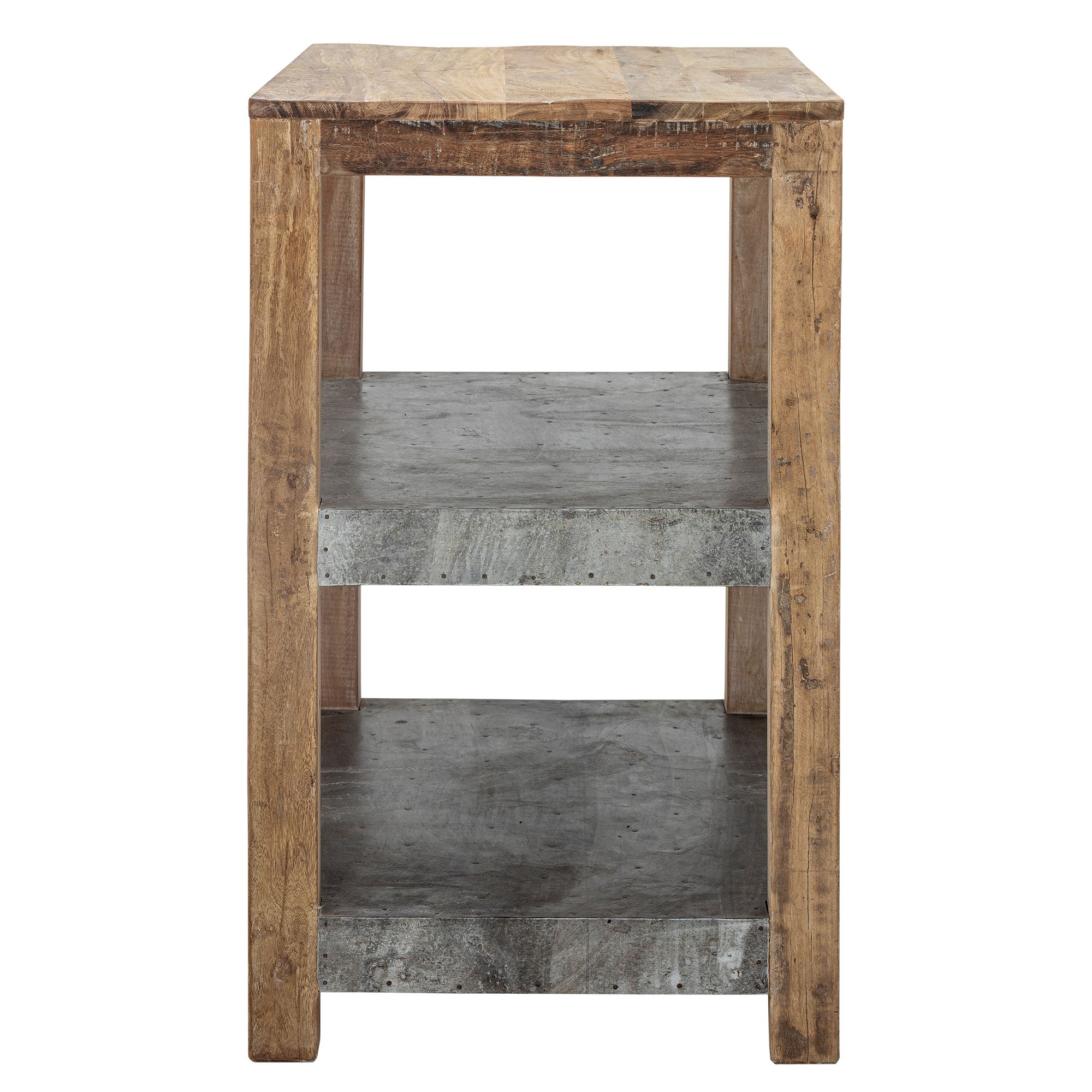 Collezione creativa Reuben Bookcase, Brown, Wood reclamato