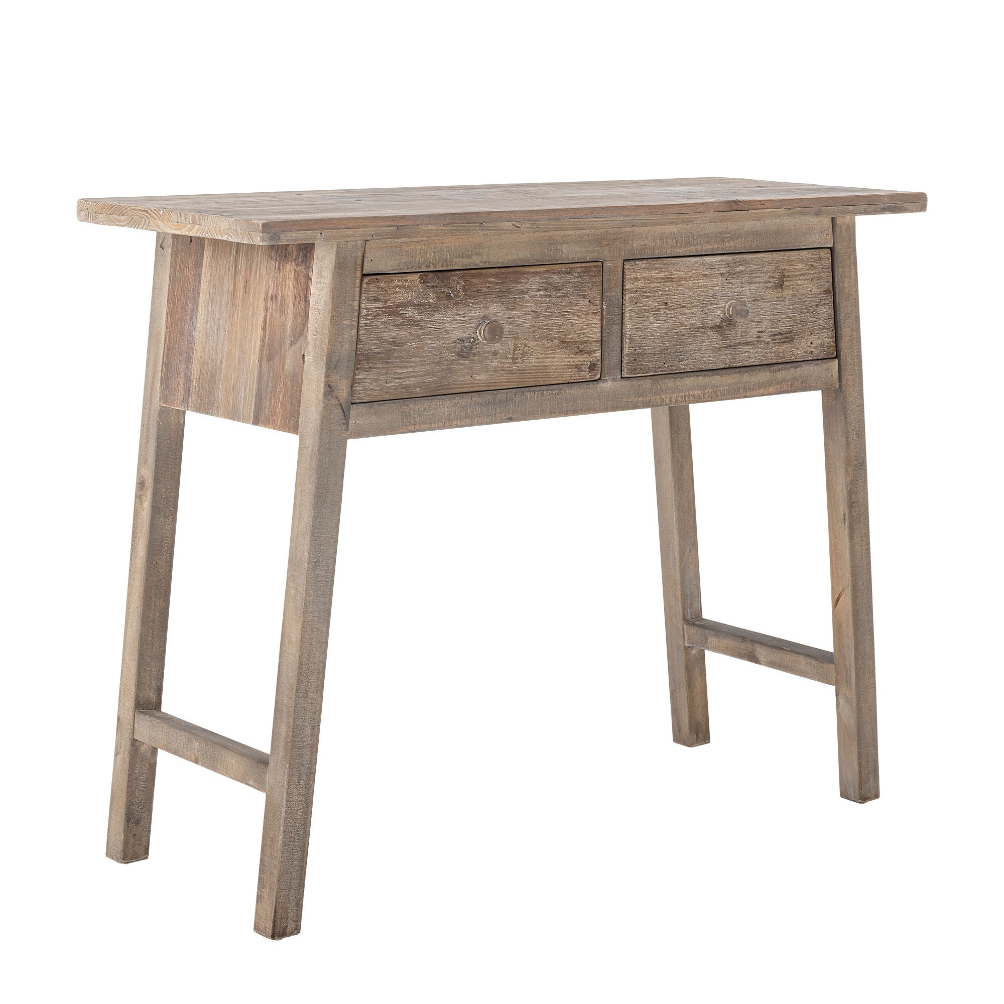 Creatieve verzameling Camden Console Table, Nature, Reclaimed Pine Wood