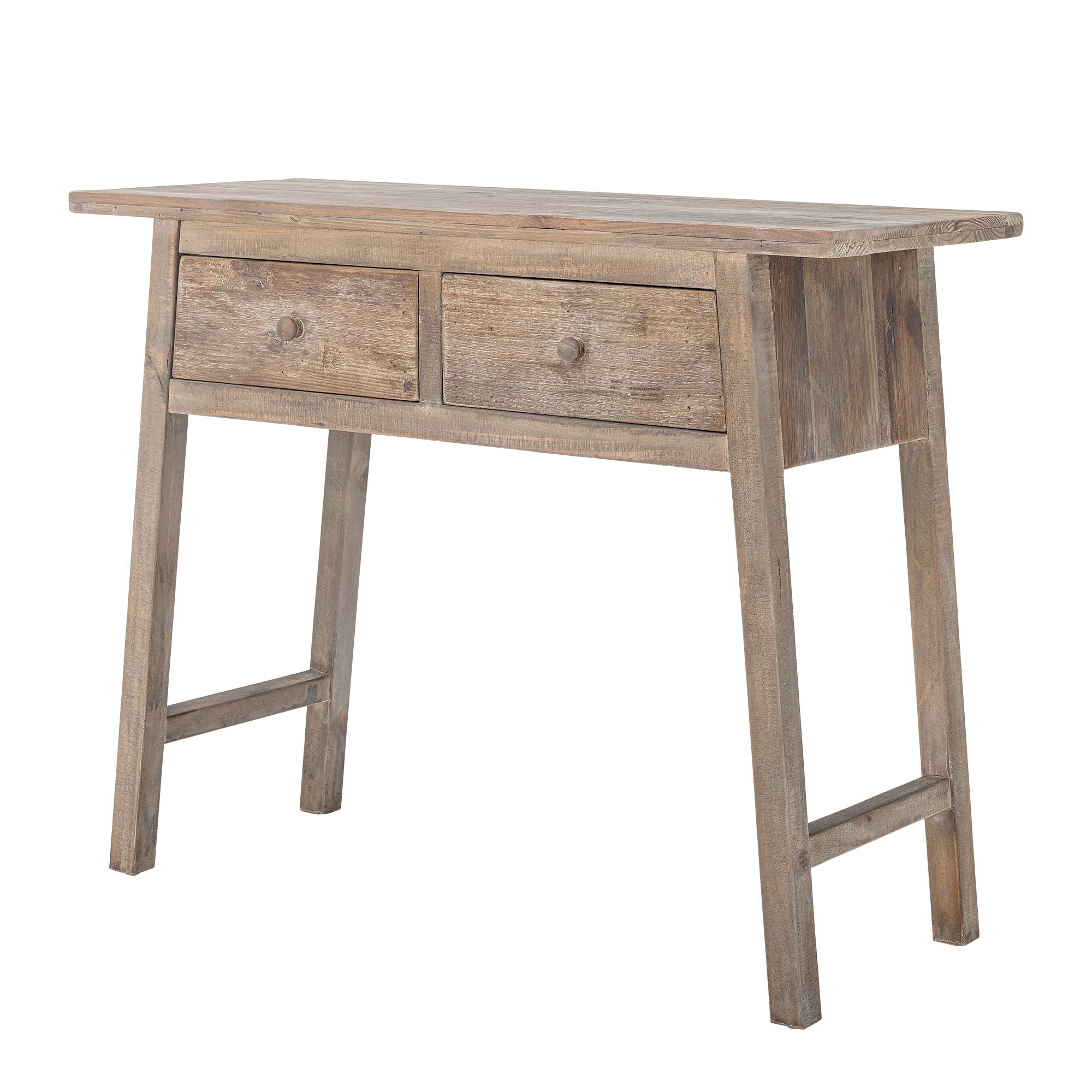 Creatieve verzameling Camden Console Table, Nature, Reclaimed Pine Wood