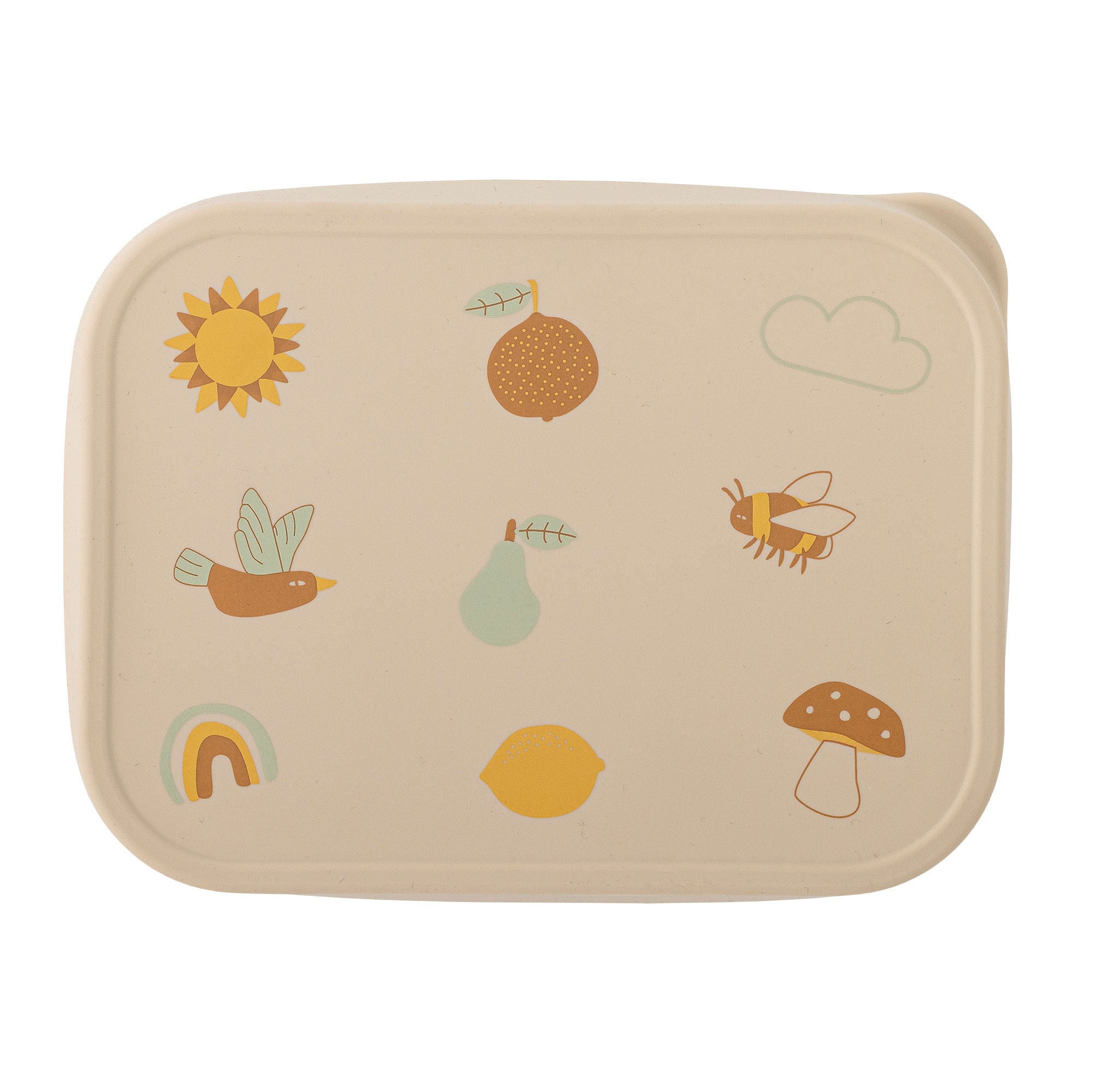 Bloomingville Mini Agnes Lunch Box, natura, acciaio inossidabile