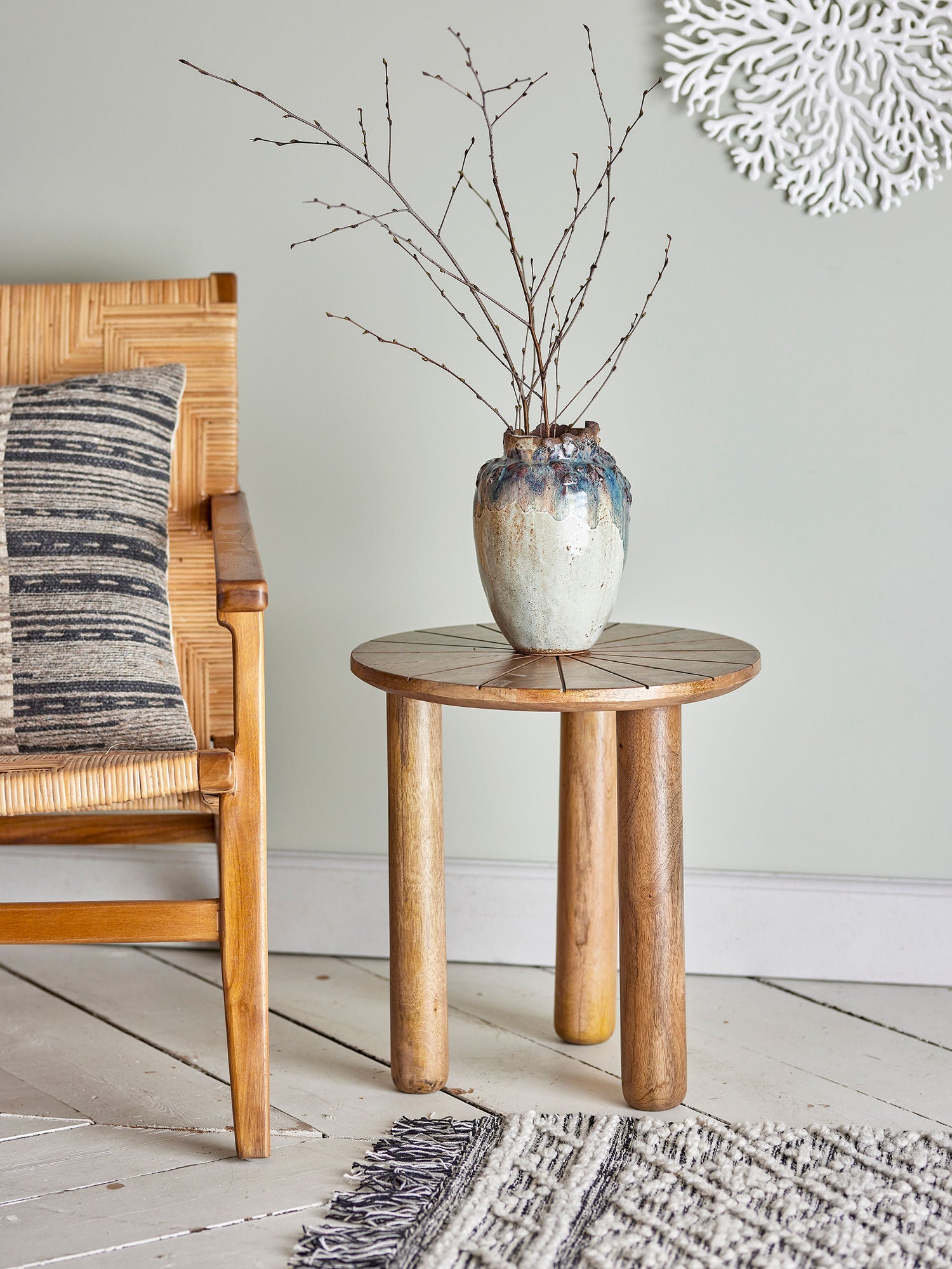 Creatieve collectie Stella salontafel, natuur, mango