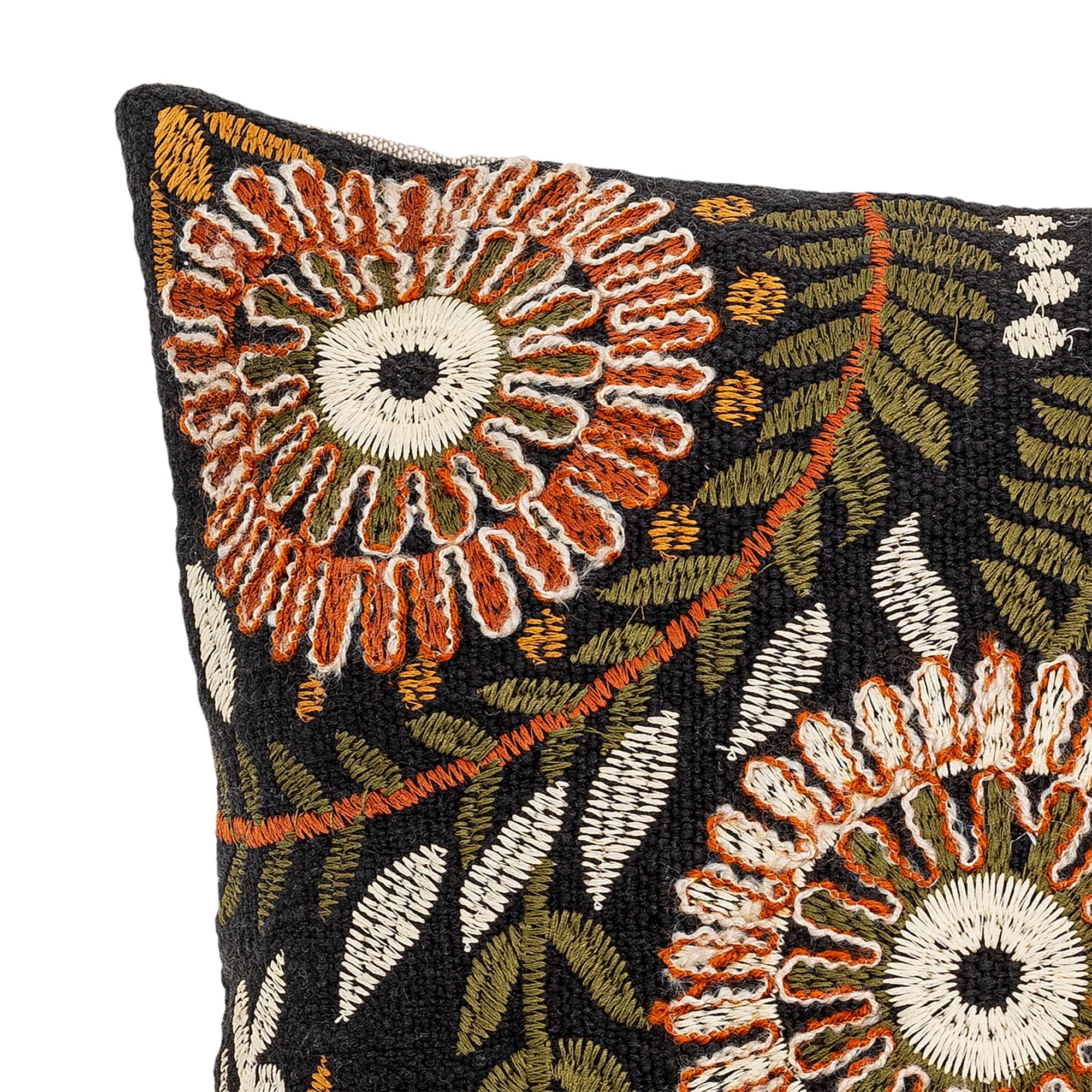 Creative Collection Seveso Cushion，黑色，棉花