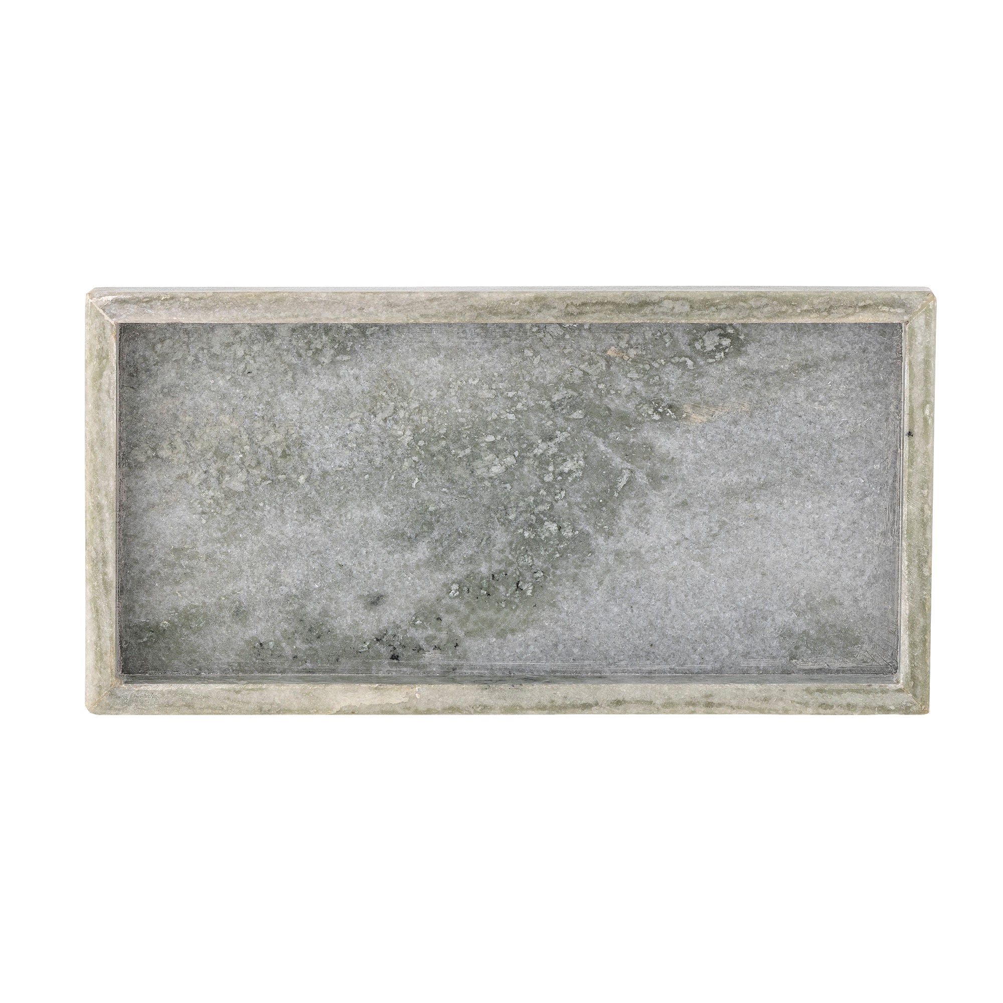 Bloomingville Majsa Tray, vert, marbre