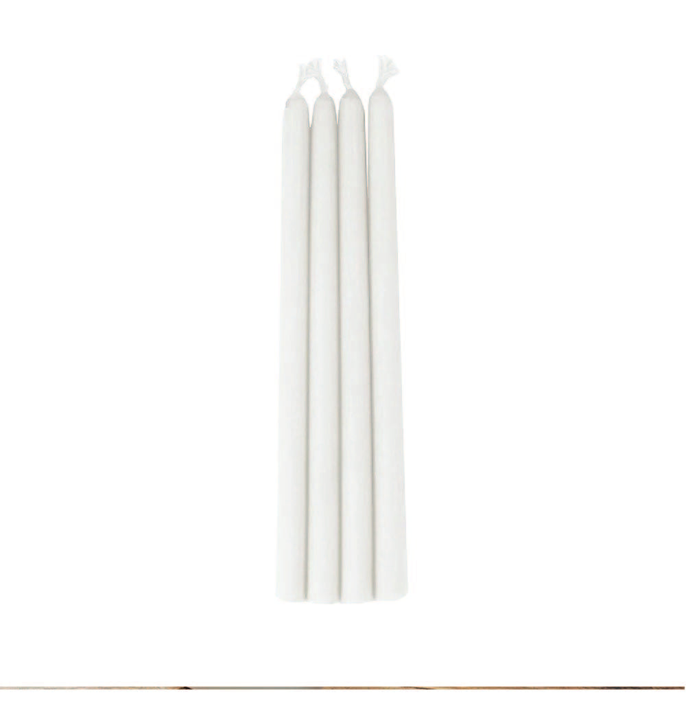 Arkitektmade stearinlys for Gemini stearinlysholder (4 stk.), White