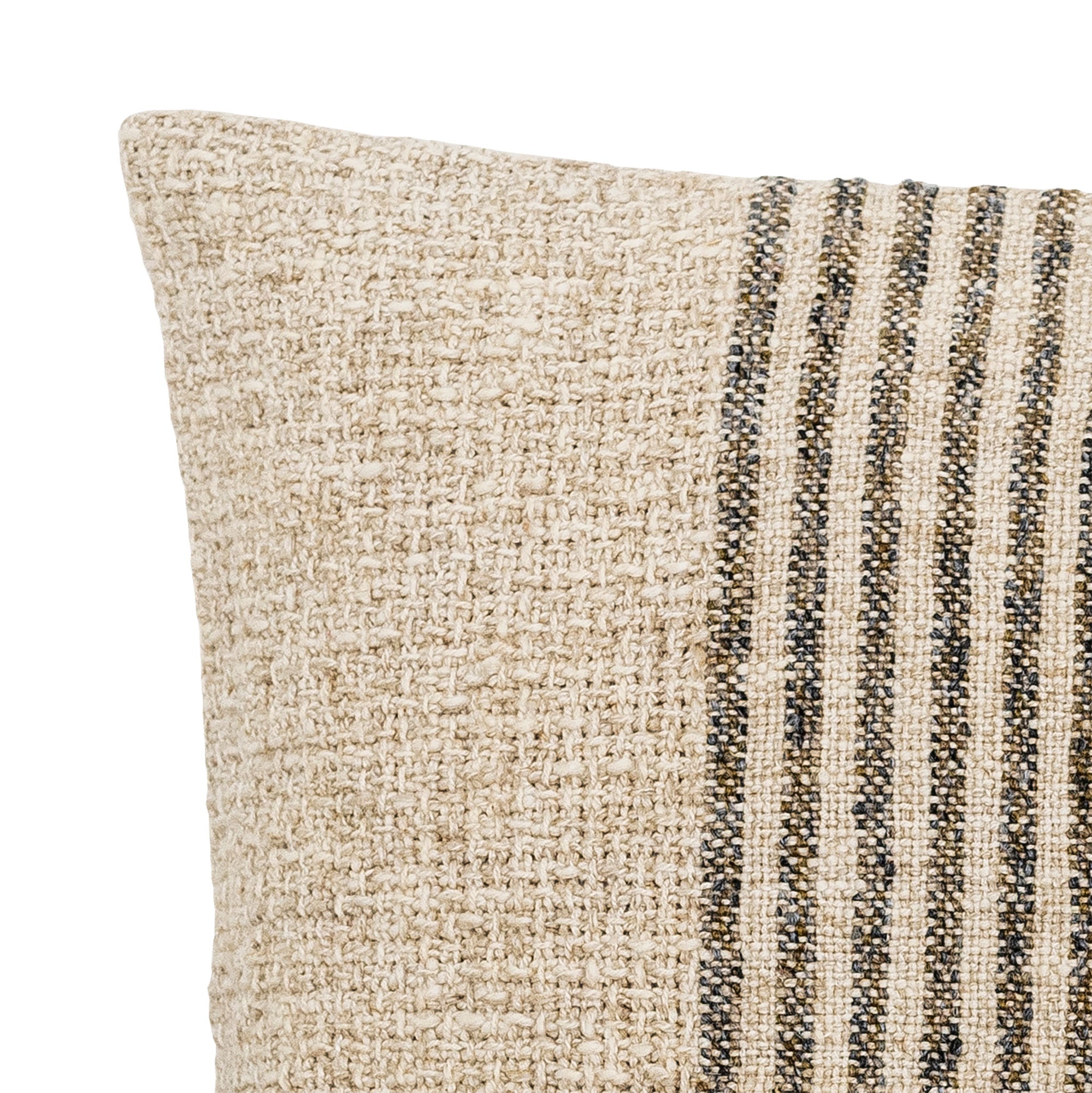 Creative Collection Fermo Cushion, Nature, Cotton