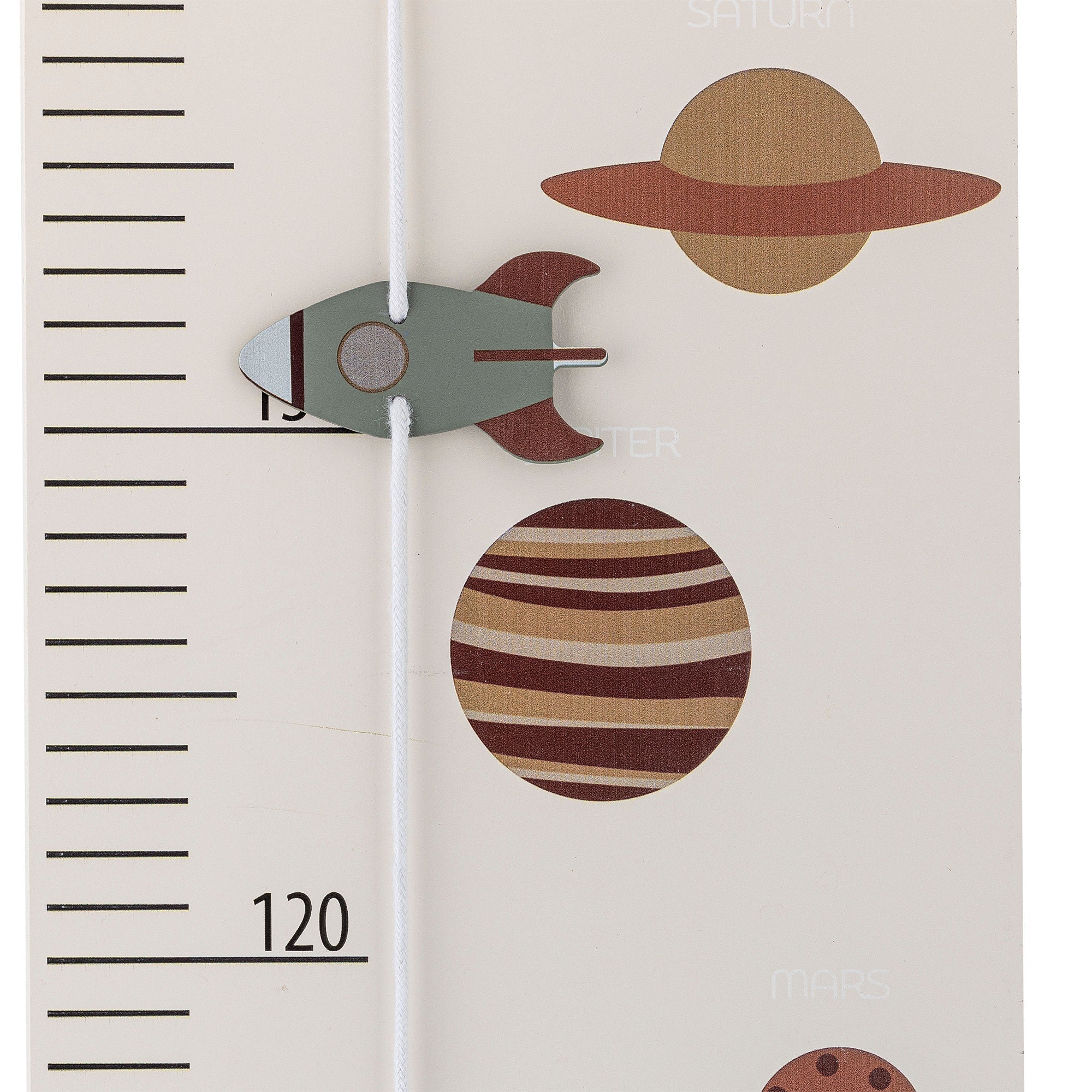 Bloomingville Mini Space Measure Board, Gray, FSC®100%, MDF