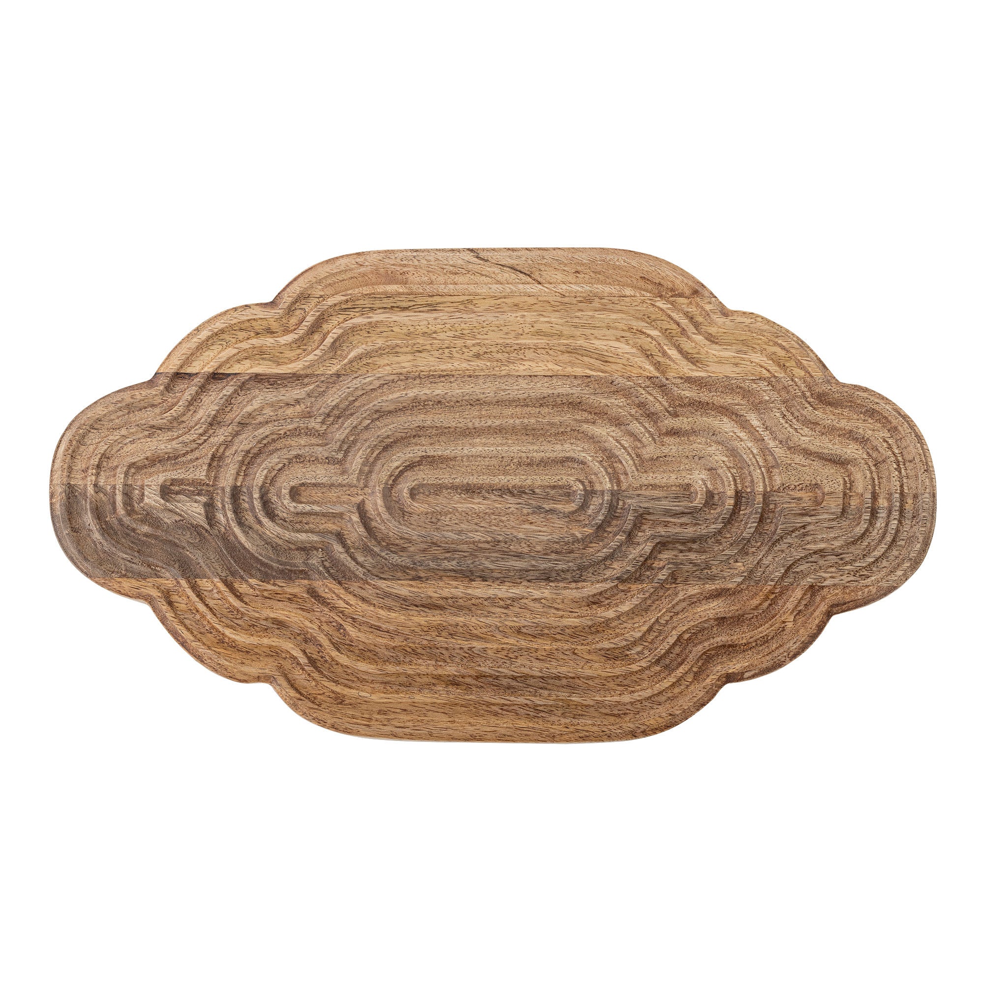 Kreative Sammlung Heva Serving Board, Nature, Mango