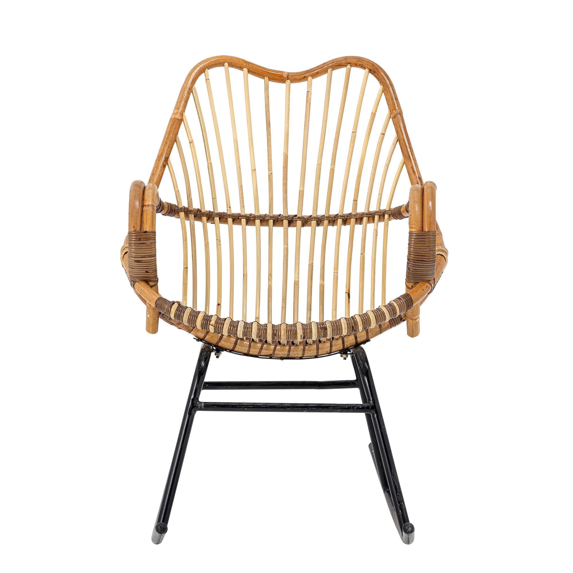 Bloomingville Reine Rocking Stol, Natur, Rattan