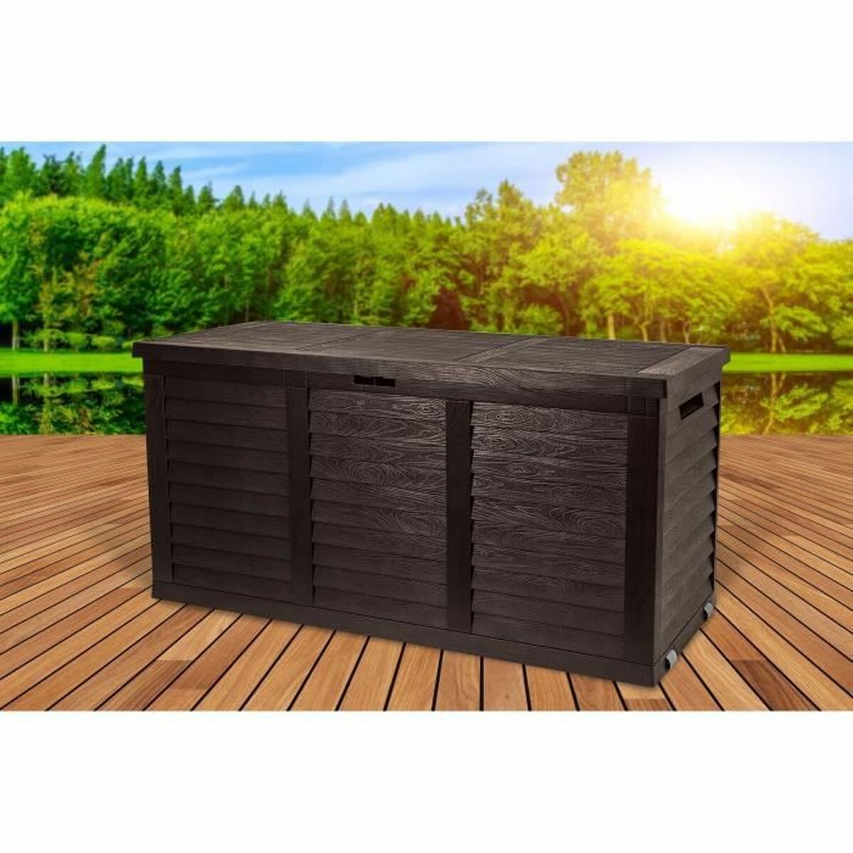 Outdoor Brust Tood Braunes Harz (119 x 52 x 58 cm)