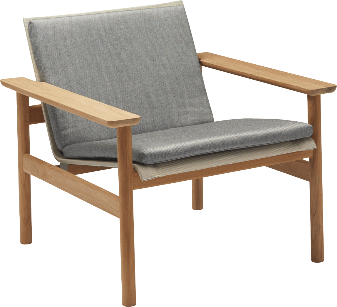 Fritz Hansen Pelagus Lounge Chair Cushion, Ash