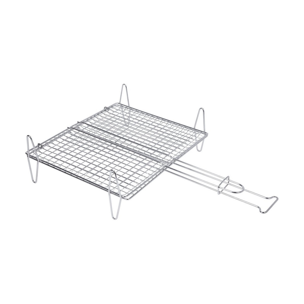 Barbecue grill til fisk Sauvic zink (30 x 35 cm)
