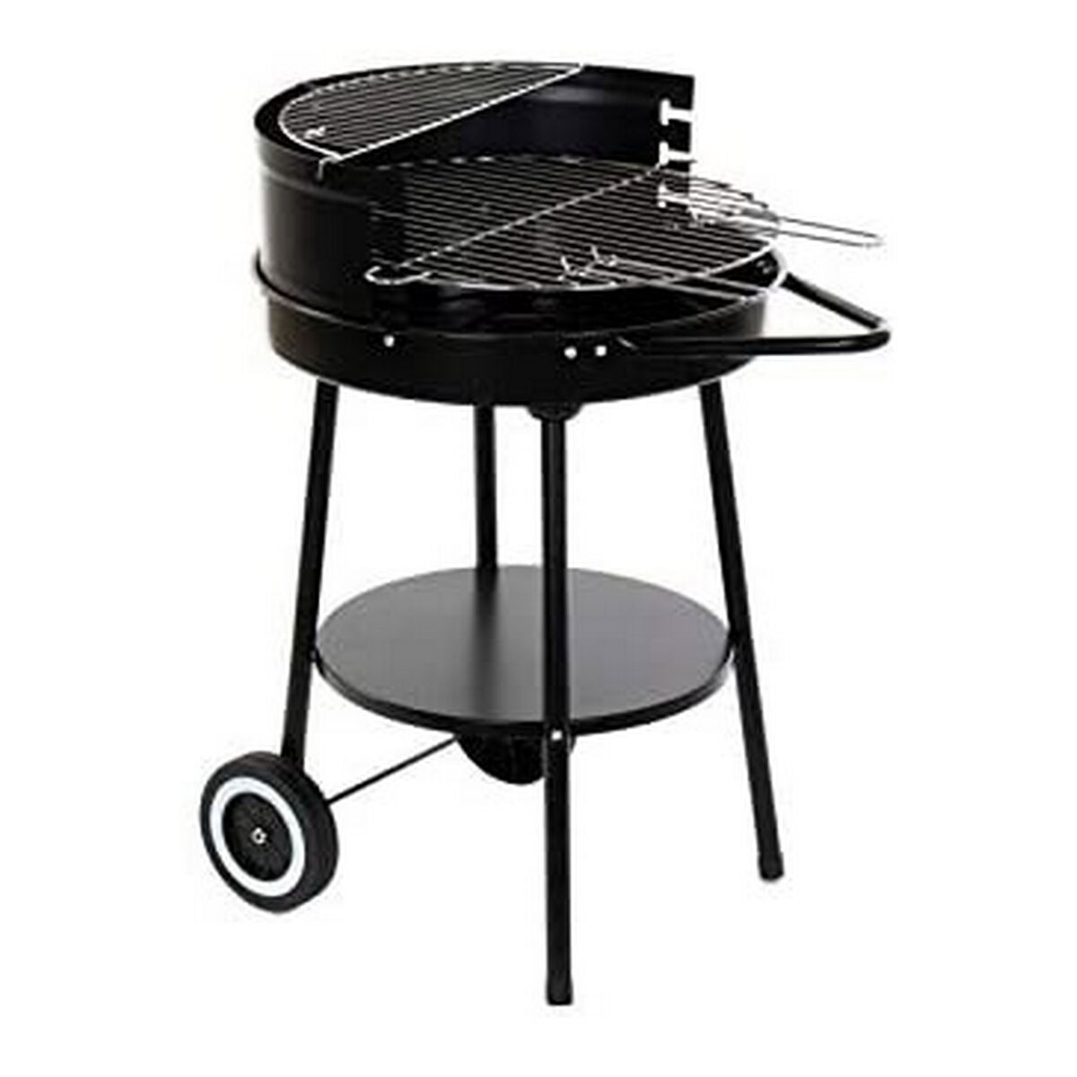 Barbecue de charbon avec roues DKD DKD Home Decor Metal (59 x 49 x 82 cm)