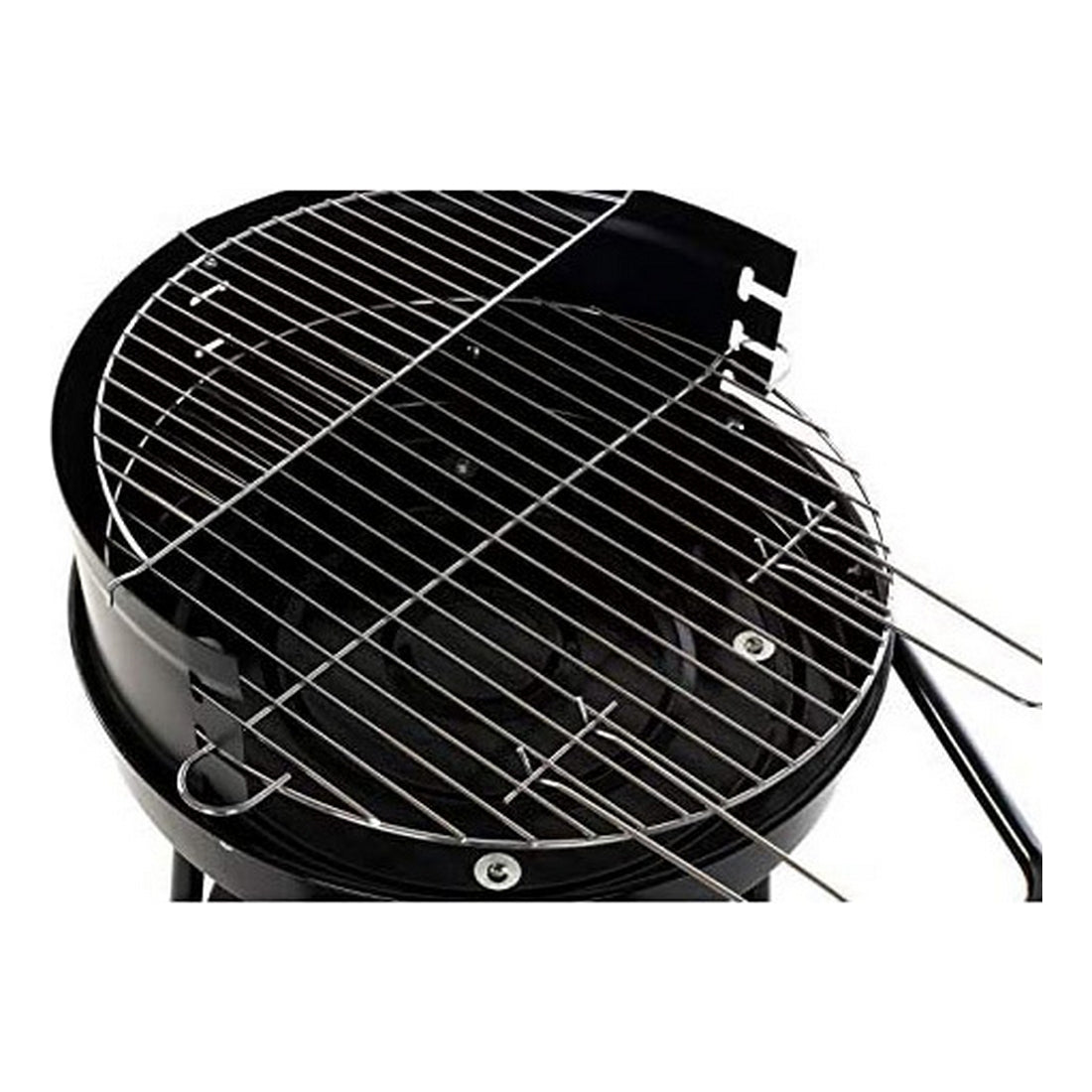 Barbecue a carbone con ruote DKD Home Decor Metal (59 x 49 x 82 cm)