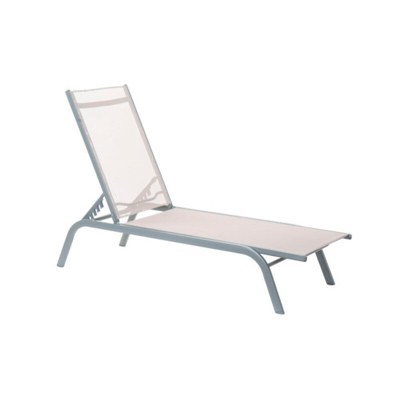 Sun-Lounger DKD家居装饰躺椅PVC铝（191 x 58 x 98厘米）