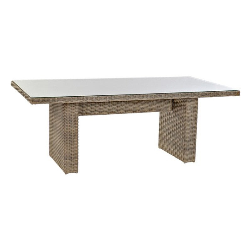 Tischset mit 6 Stühlen DKD Home Decor 93 cm 200 x 100 x 75 cm (7 Stcs)