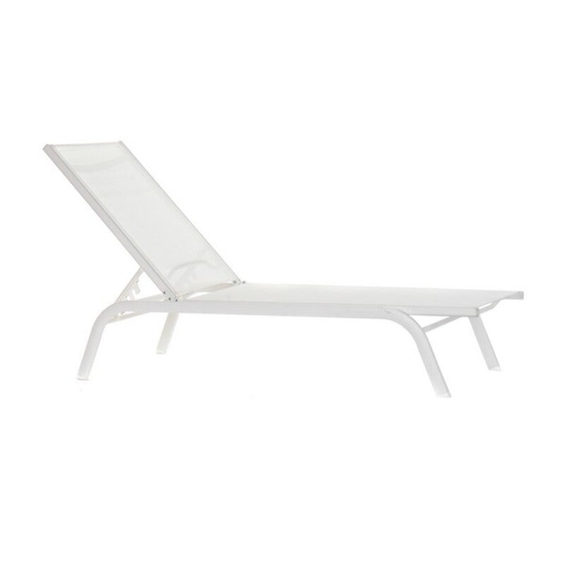 Sun-Lounger DKD家居装饰斜切白色PVC铝（191 x 58 x