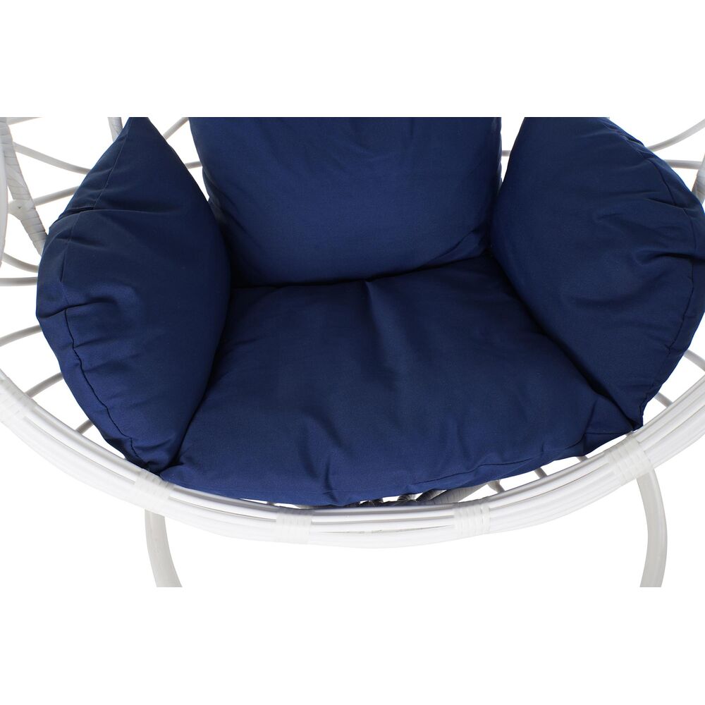 Polquadra del giardino appeso DKD DKD Home Decor Navy Blue White Aluminium