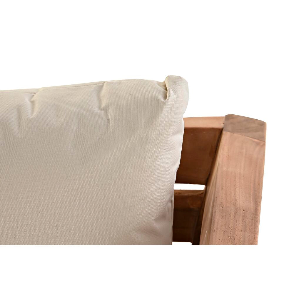 Puutarha -sohva DKD Home Decor Brown Teak -puuvilla (155 x 85 x 70 cm)