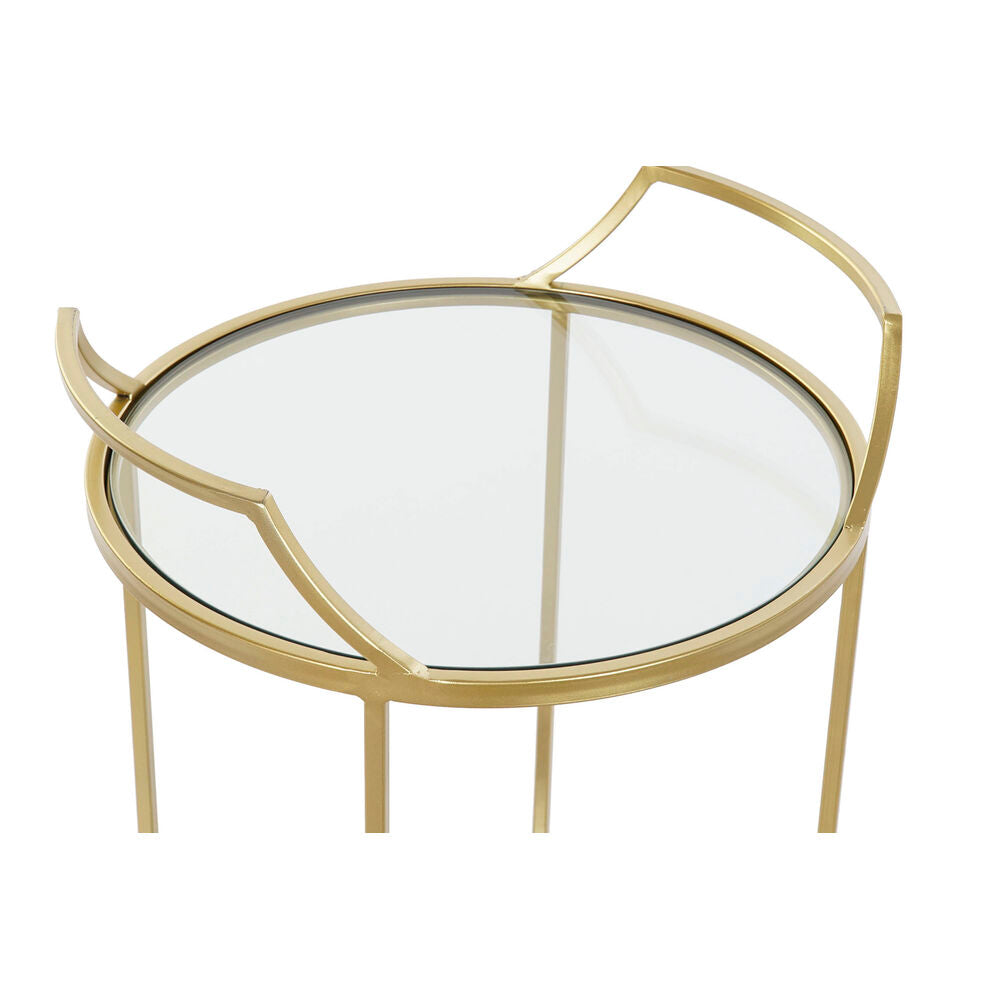 Serverar vagn DKD Home Decor Golden 42 x 40 x 78 cm