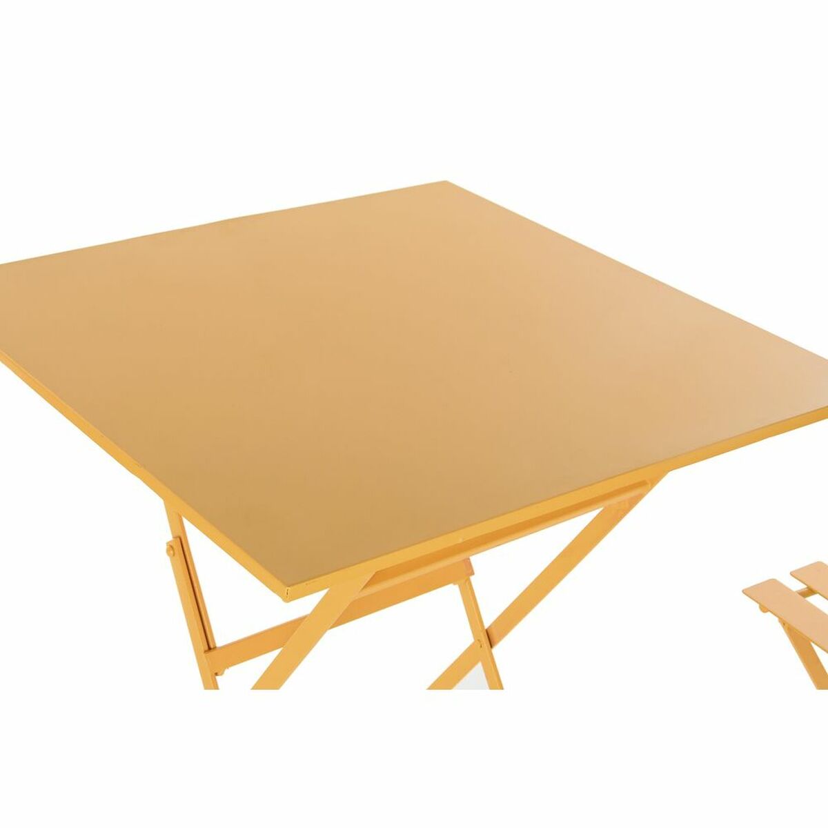 Ensemble de table avec 2 chaises DKD Home Decor 87 cm 60 x 60 x 75 cm