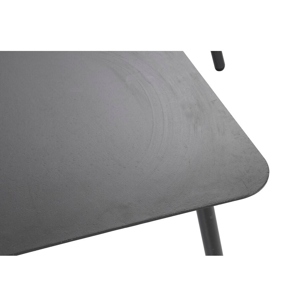 Havesofa DKD boligindretning black metal aluminium reb 30 x 40 cm 192 x