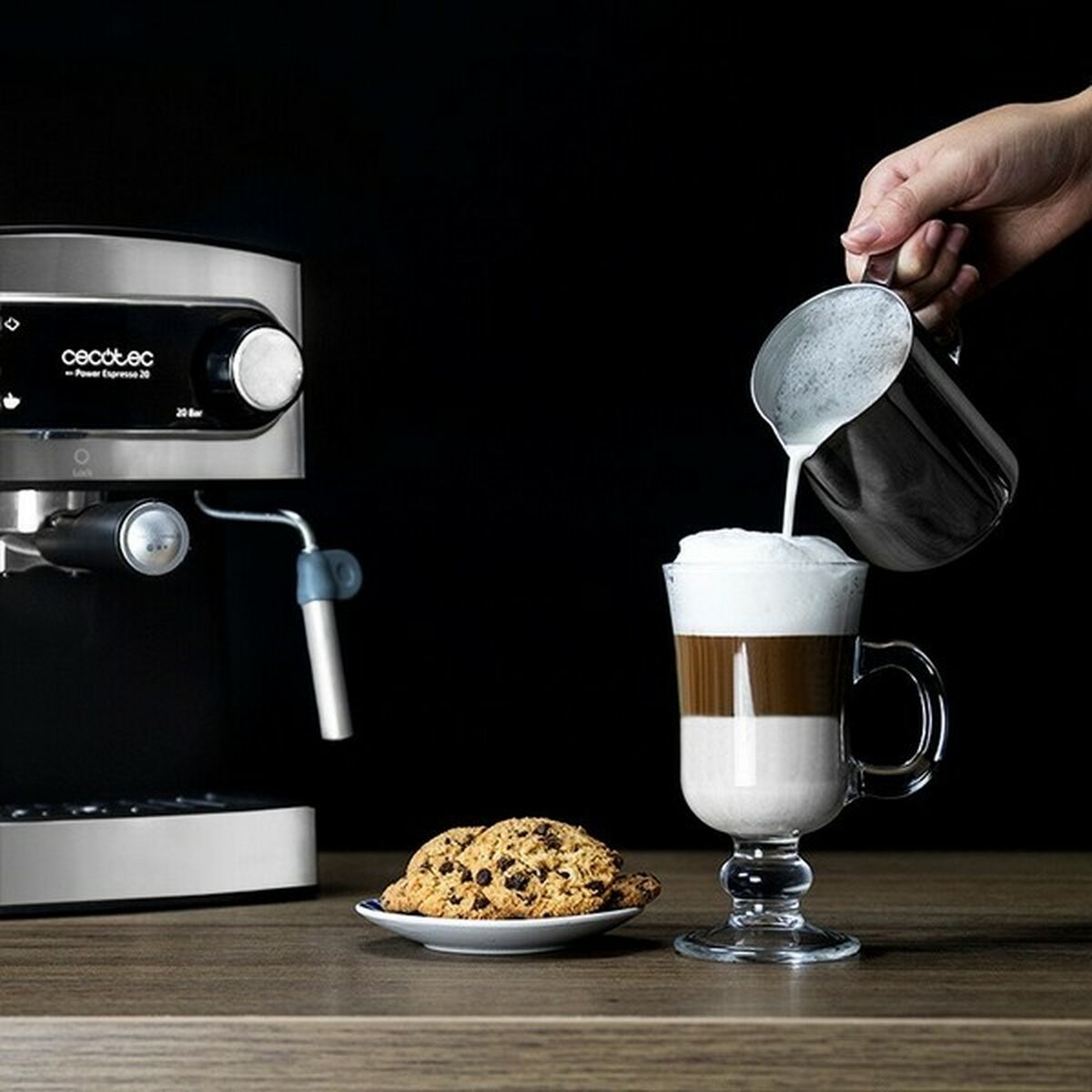 Machine de café manuelle express Cecotec 01501 1,5 L 850W 1,5 L