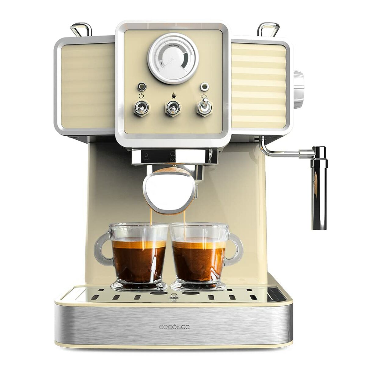 Espressa macchina da caffè manuale Cecotec Power espresso 20 1,5 L