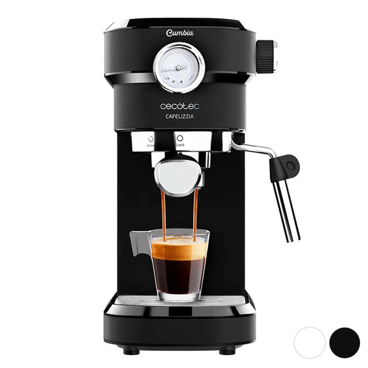 Machine de café manuelle express Cecotec Cafelizzia 790 Black Pro 1,2 L