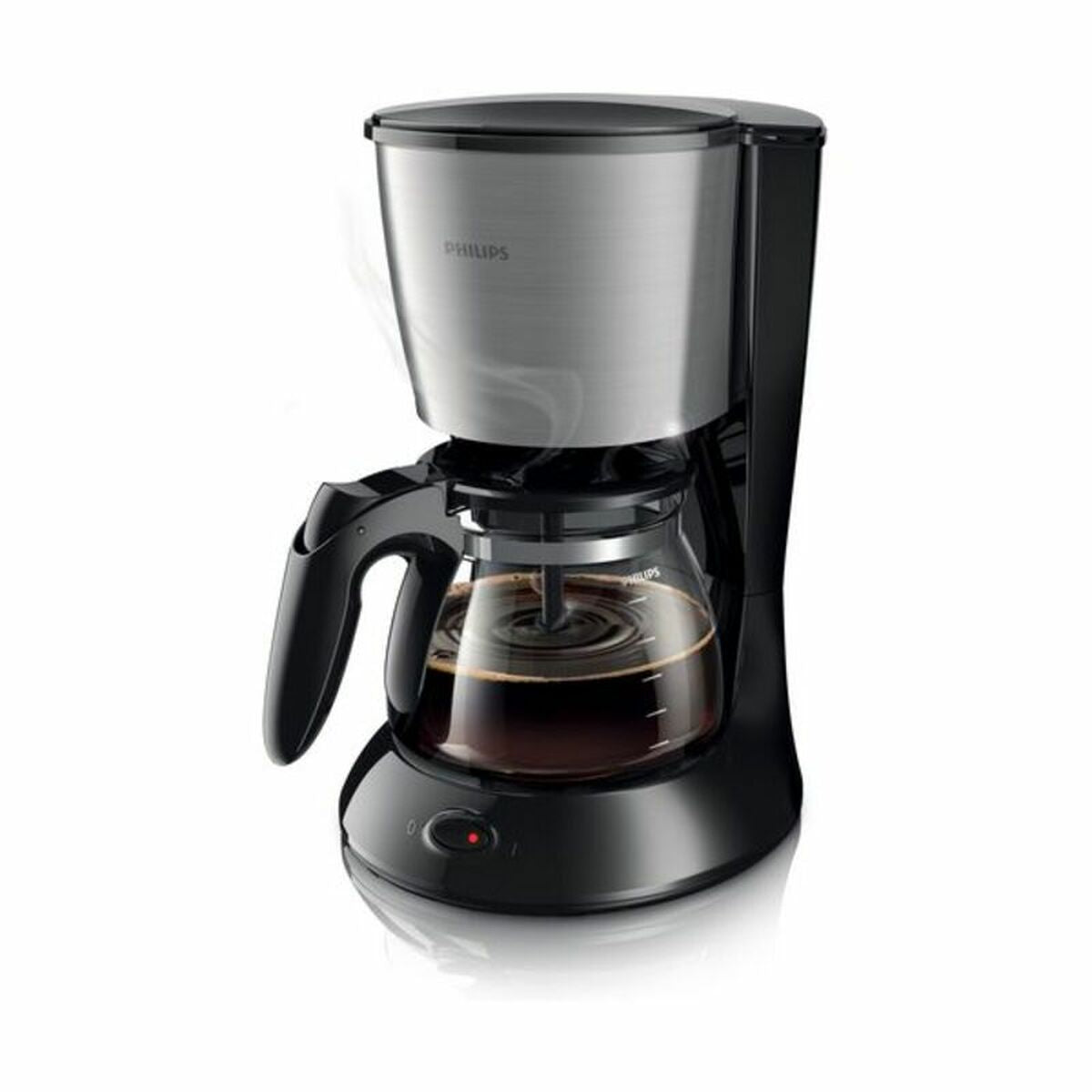 Drip Coffee Machine Philips Cafetera HD7462/20 (15 Tazas) Negro 1000 W